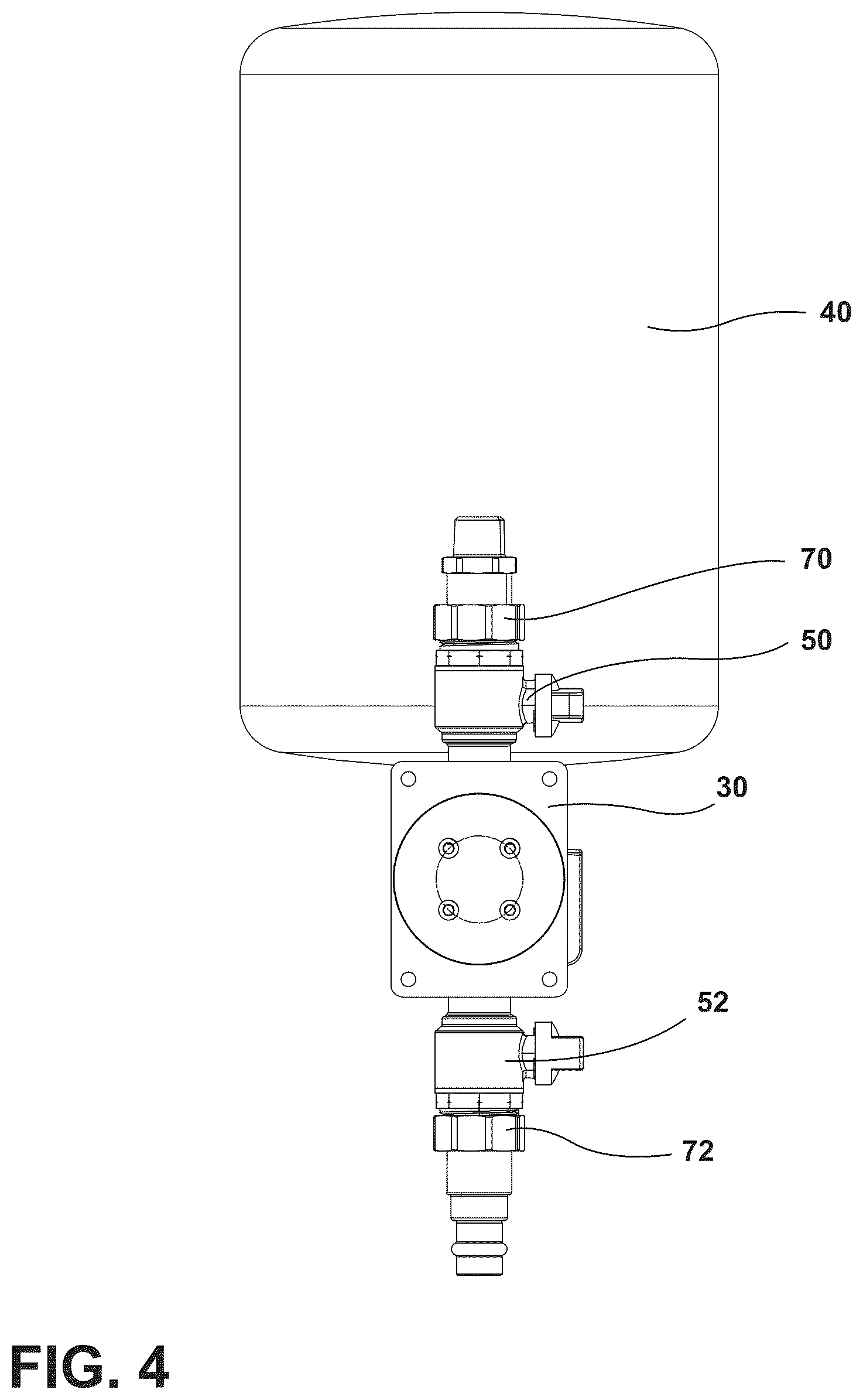 Patent US12326264 Figure 4 – Hydronic expansion tank assembly