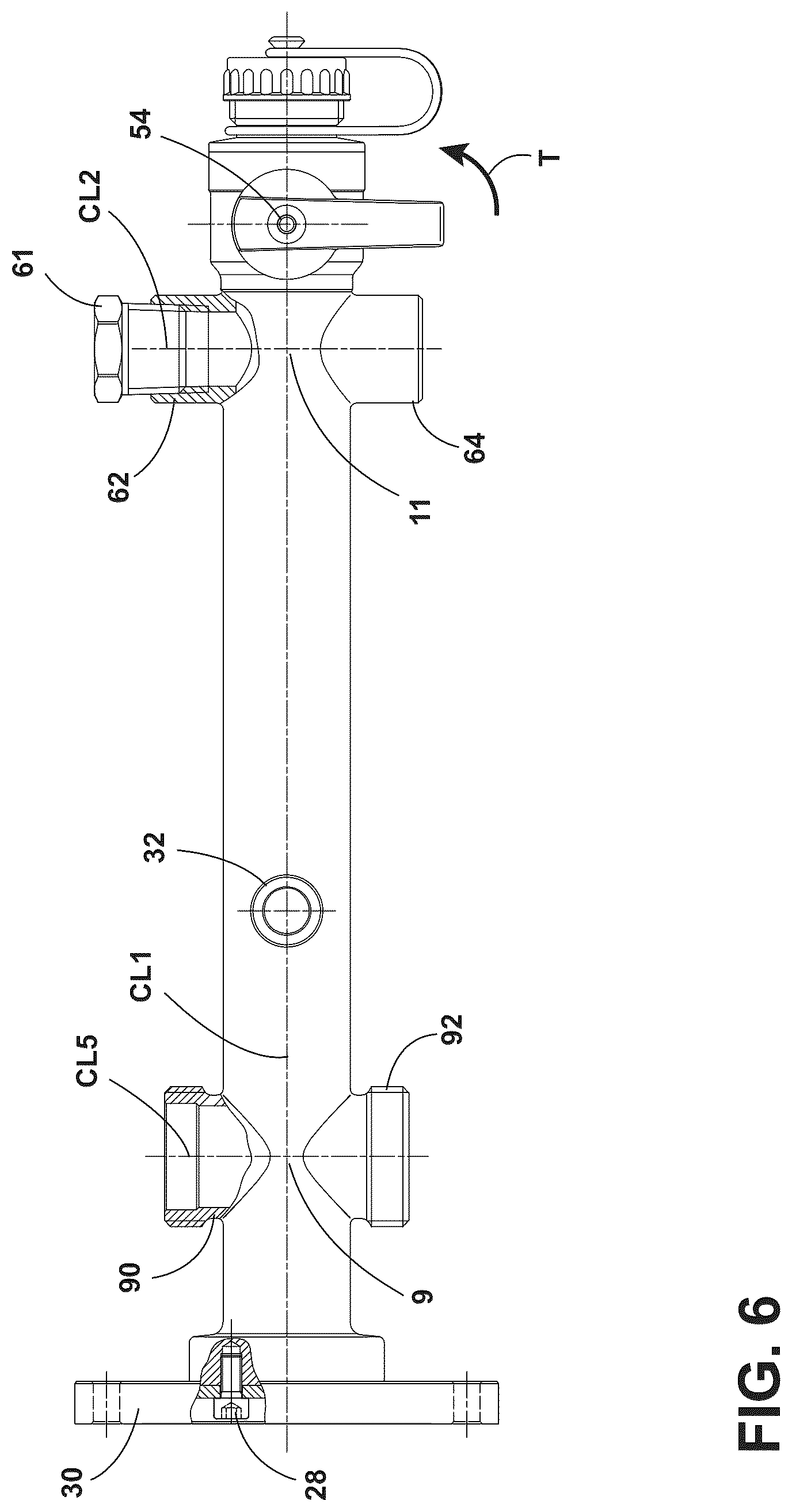 Patent US12326264 Figure 6 – Hydronic expansion tank assembly