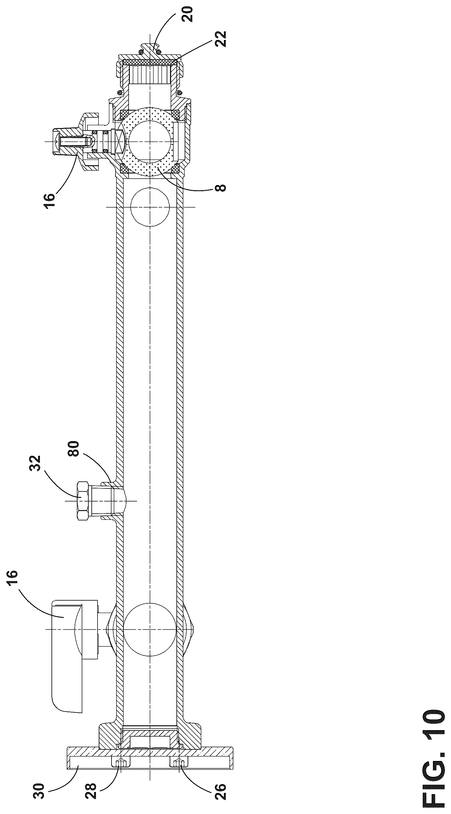 Patent US12326264 Figure 10 – Hydronic expansion tank assembly