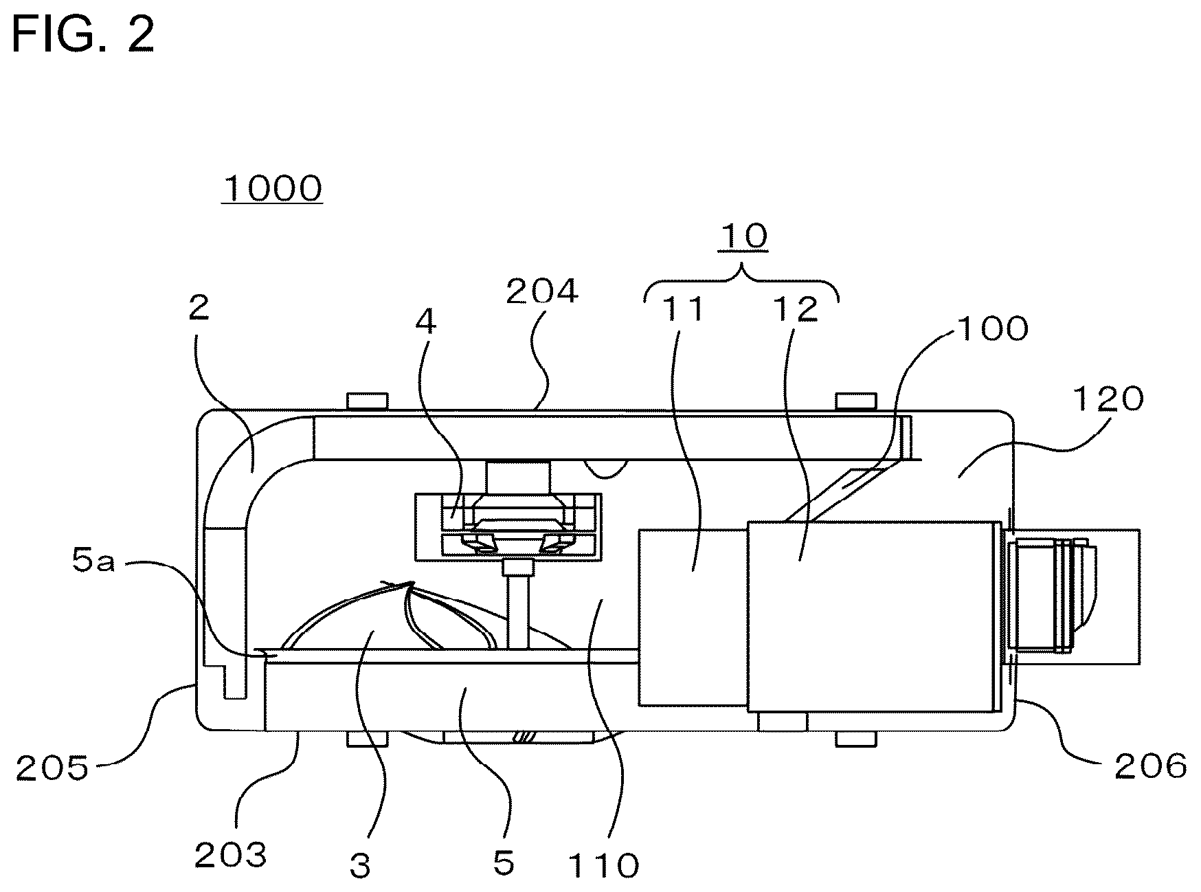 Patent US12326265 Figure 2 – Outdoor unit for air-conditioning apparatus