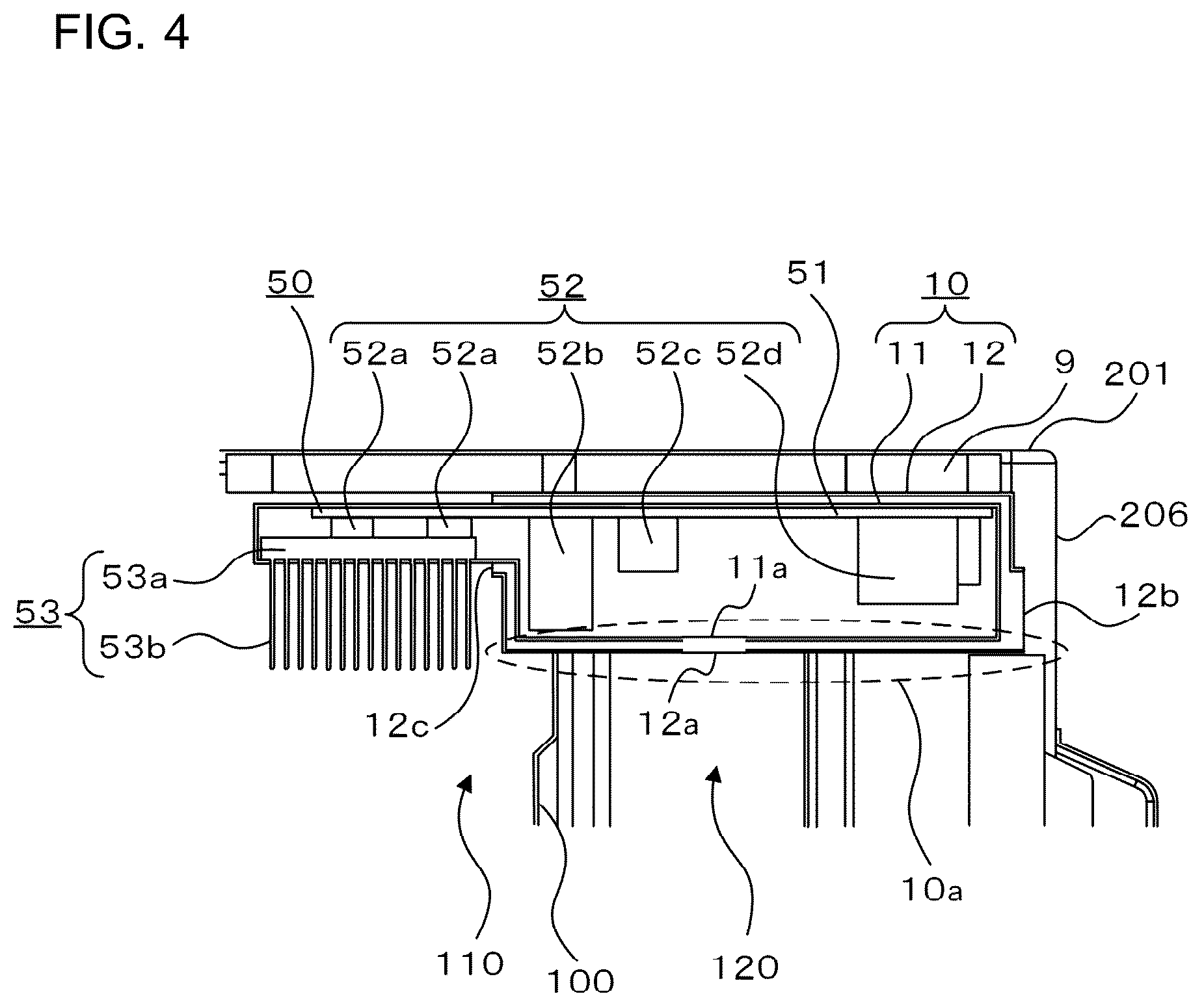 Patent US12326265 Figure 4 – Outdoor unit for air-conditioning apparatus