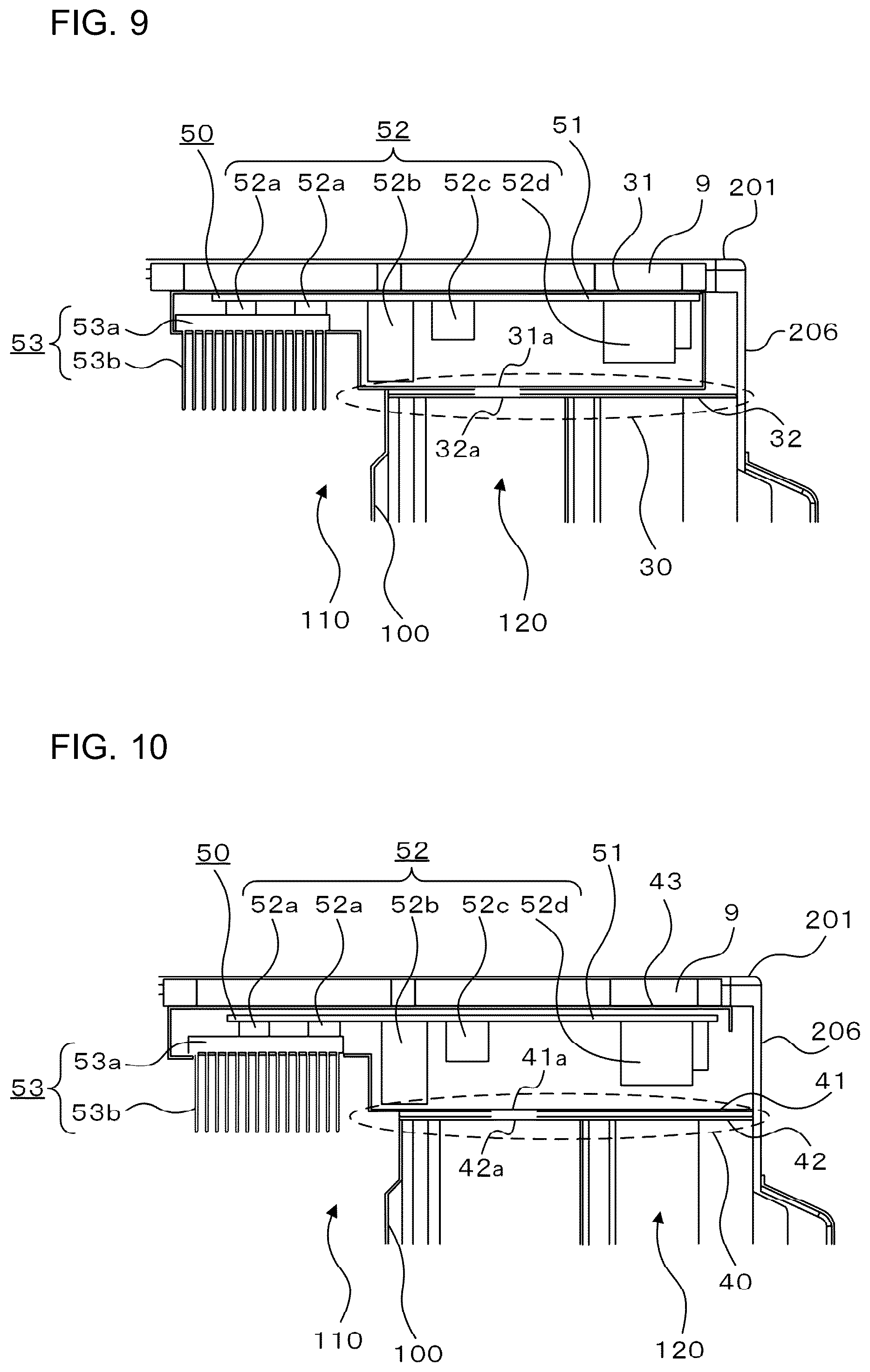 Patent US12326265 Figure 9 – Outdoor unit for air-conditioning apparatus