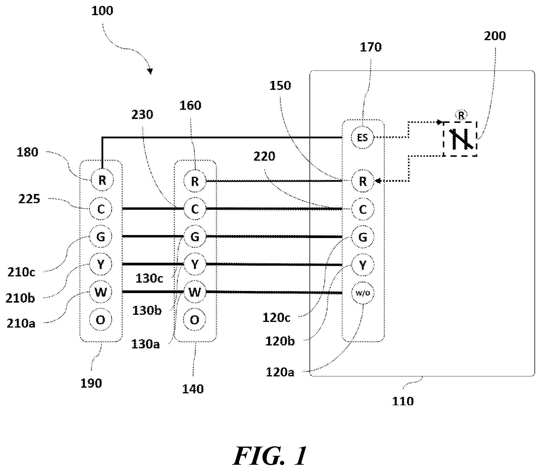 Patent US12326267 — HVAC controller and a method for testing HVAC systems — Figure 1