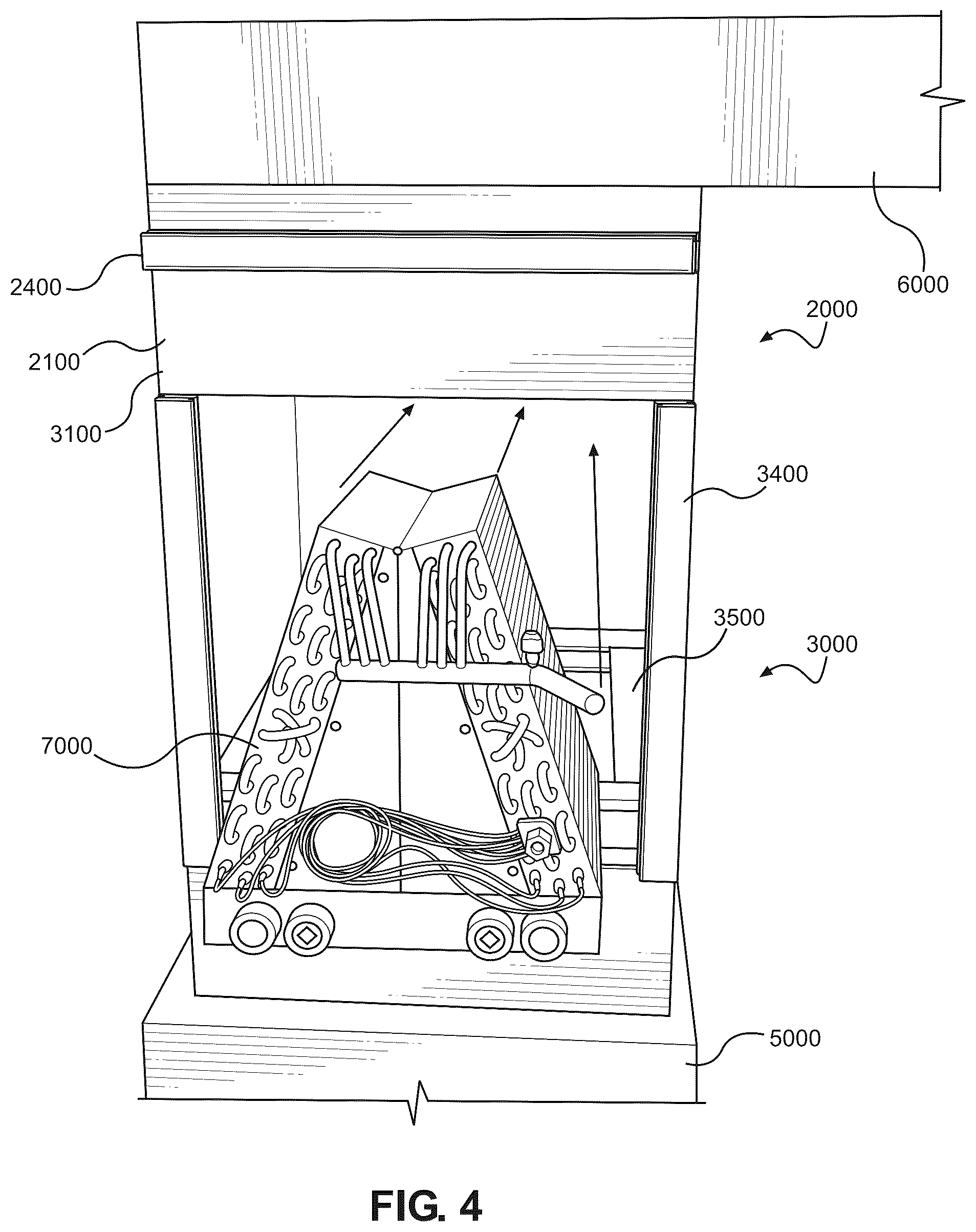 Patent US12326273 Figure 4 – Plenum conversion kit for HVAC system and method of installation