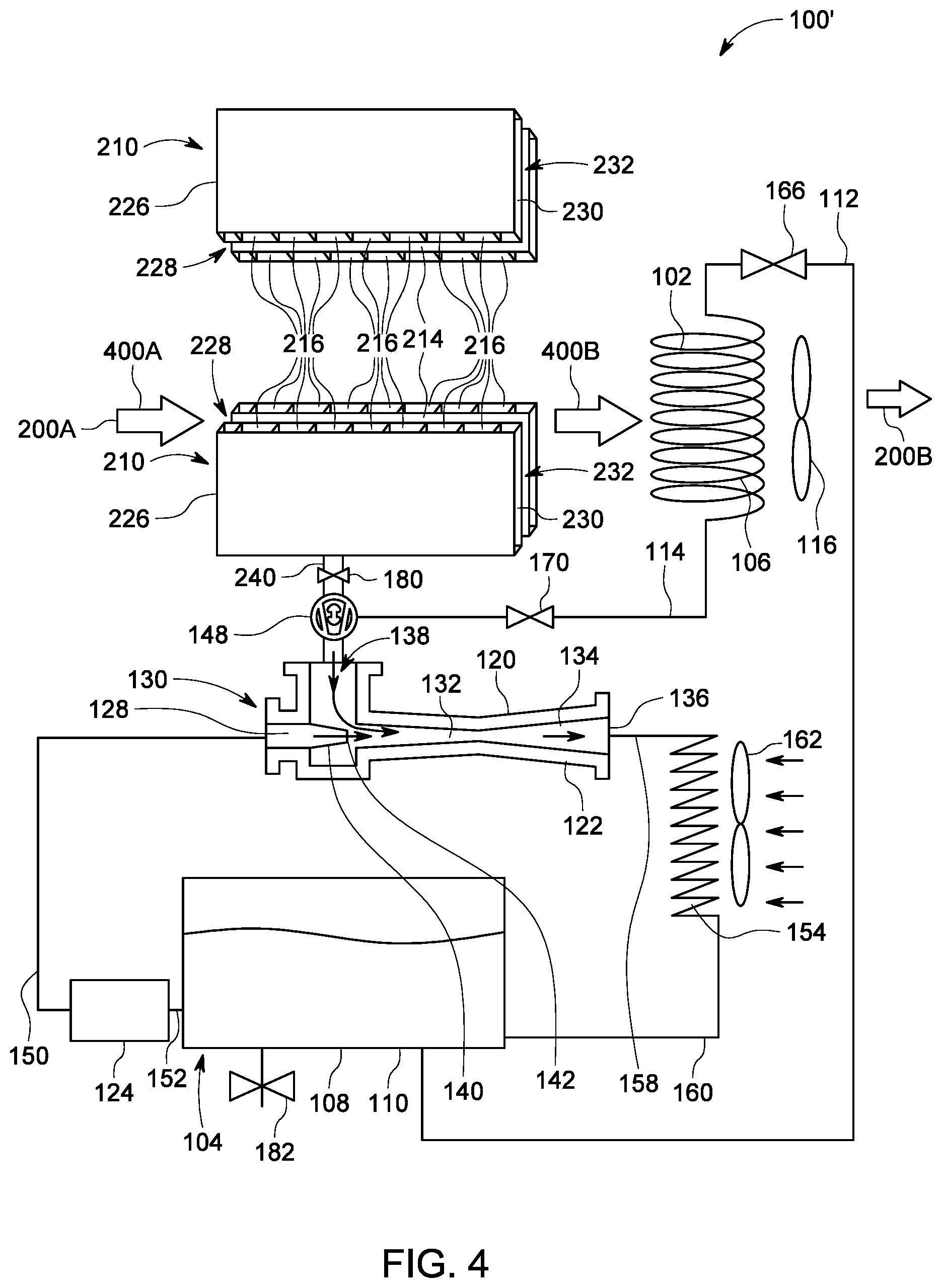 Patent US12326275 Figure 4 – Air-cooling system