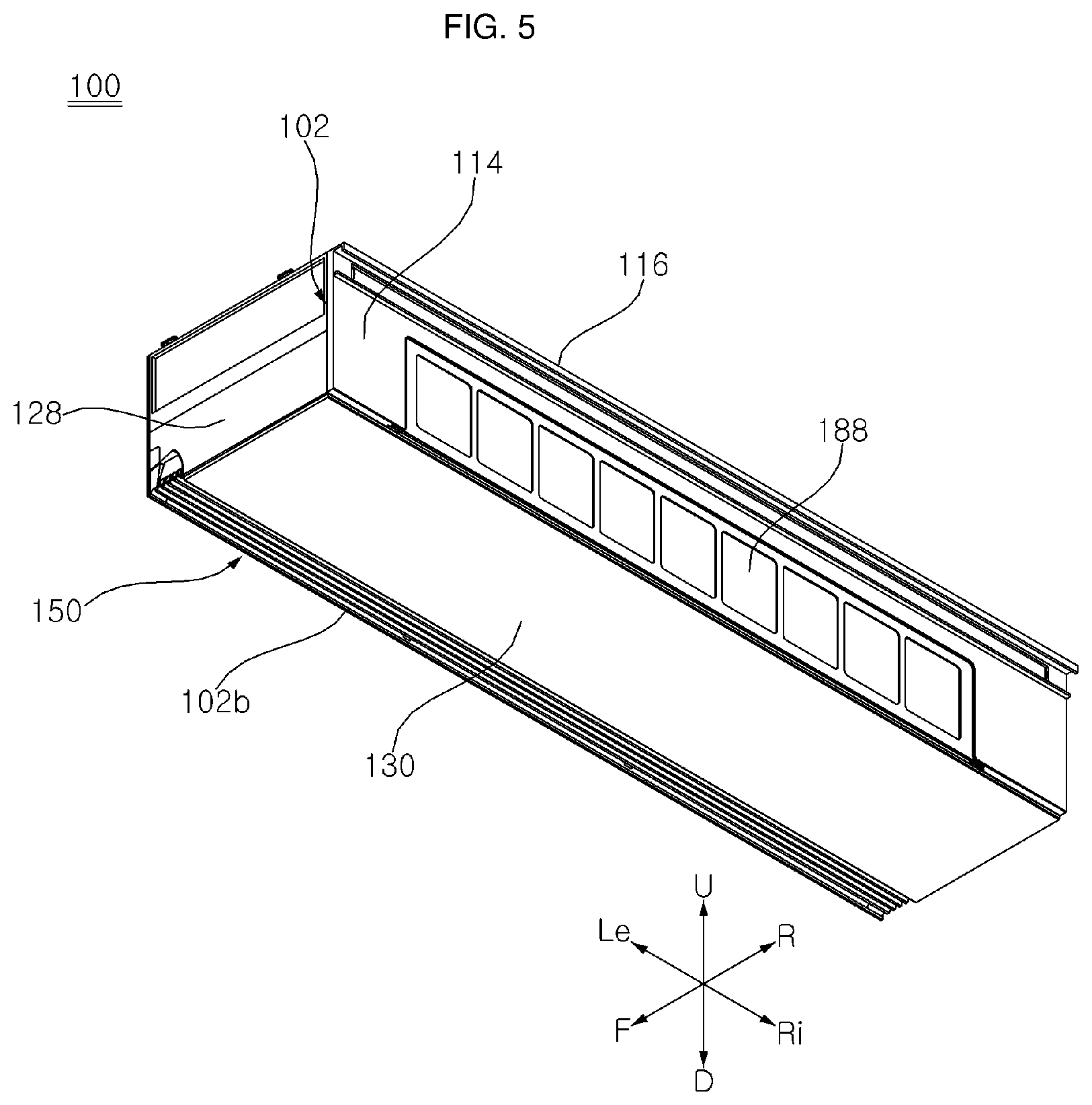 Patent US12326277 Figure 5 – Air-conditioning system
