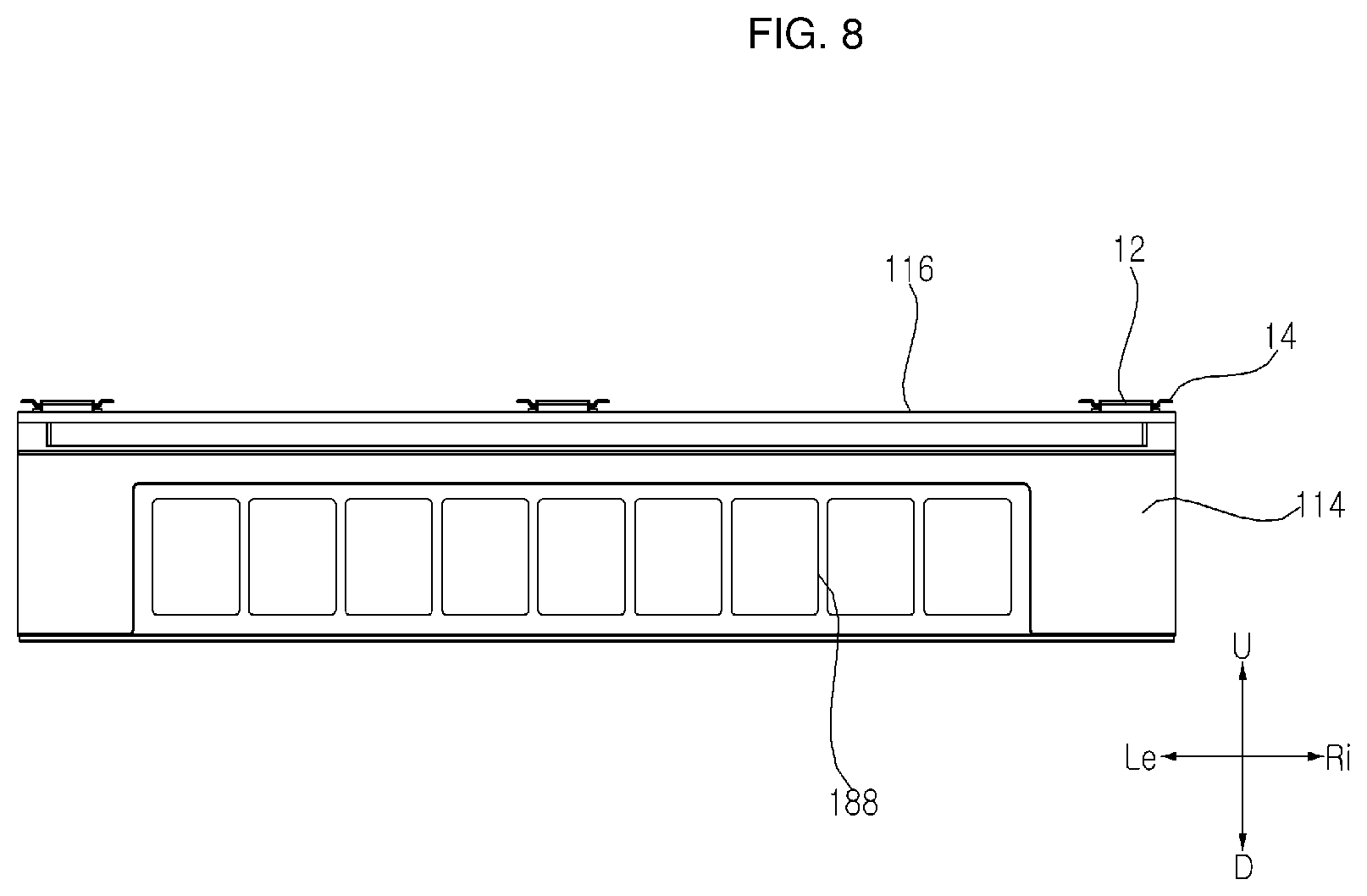 Patent US12326277 Figure 8 – Air-conditioning system