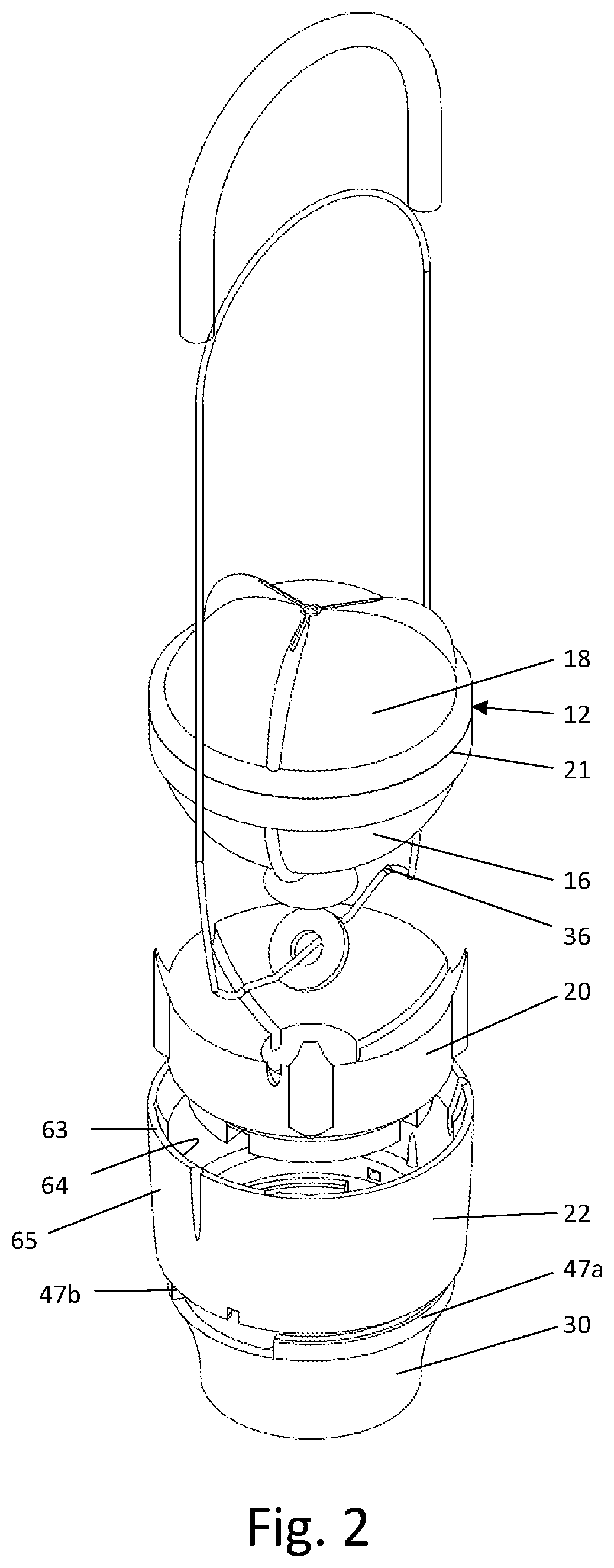 Patent US12326286 Figure 2 – Apparatus for making clear molded ice, and corresponding methods