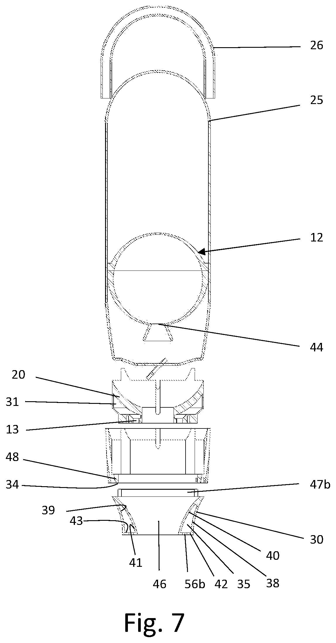 Patent US12326286 Figure 6 – Apparatus for making clear molded ice, and corresponding methods