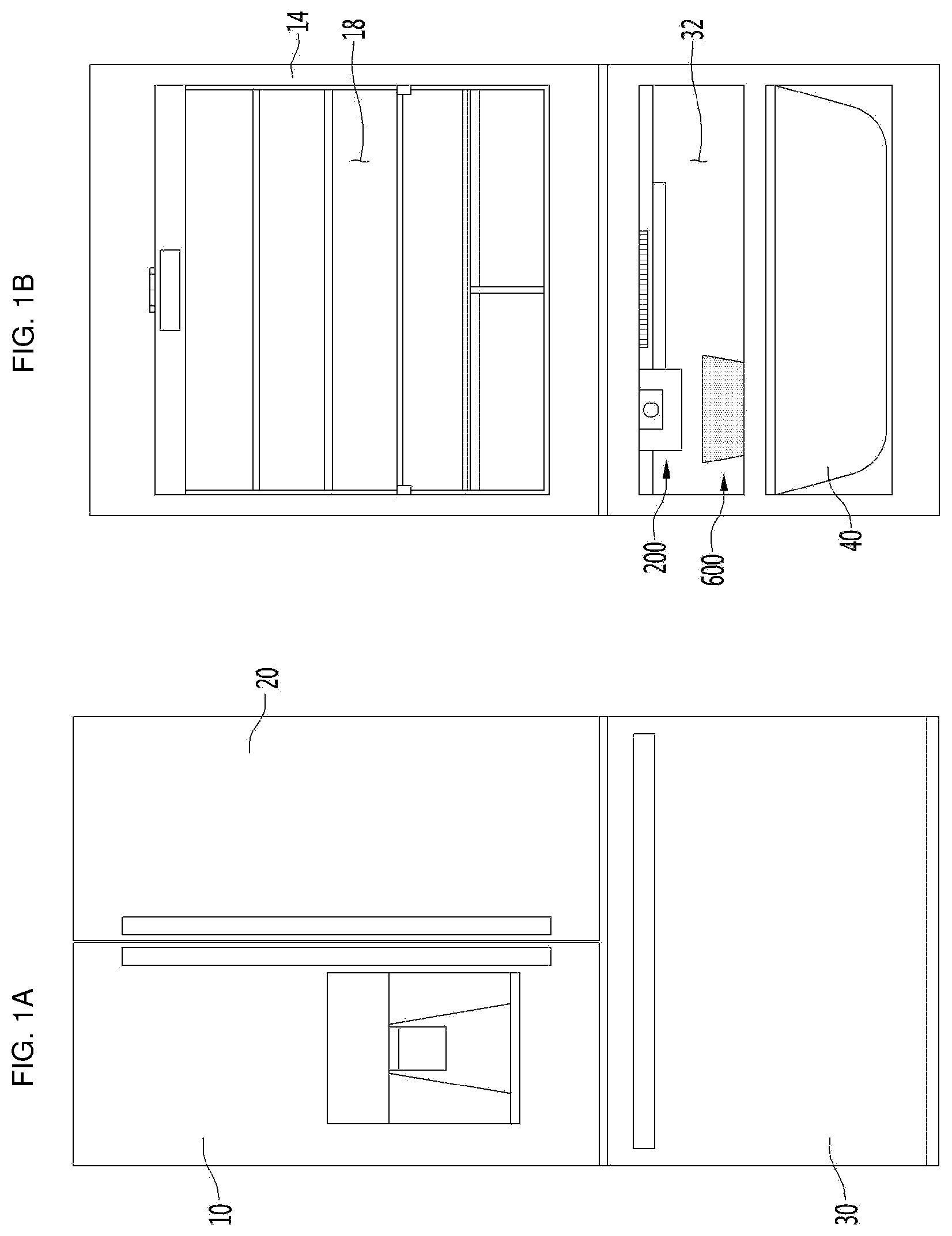 Patent US12326288 Figure 1 – Refrigerator