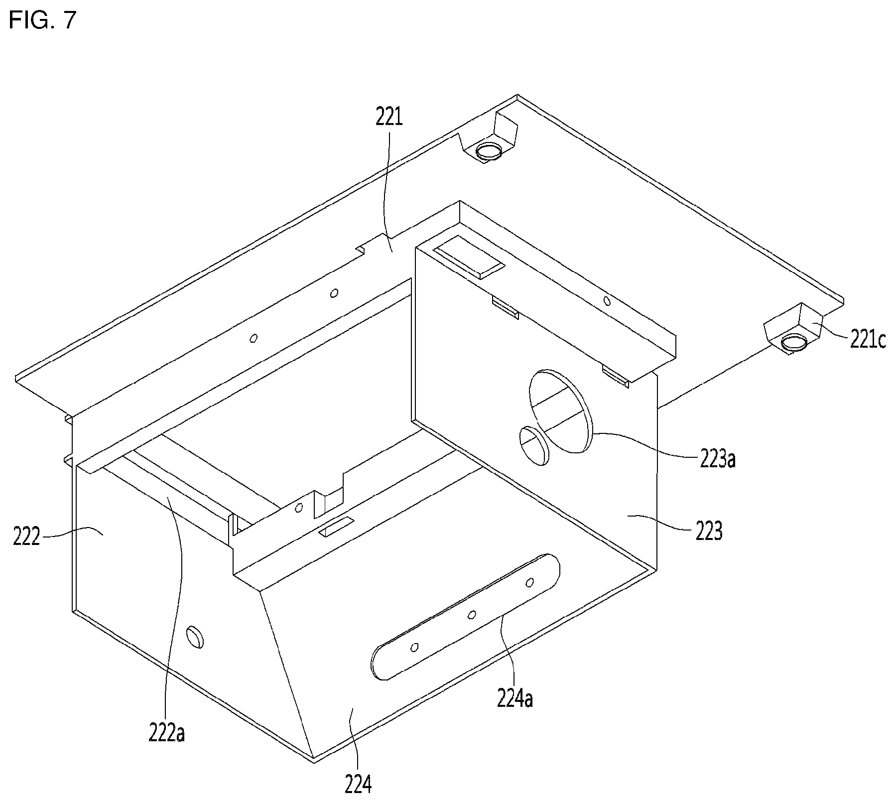 Patent US12326288 Figure 6 – Refrigerator
