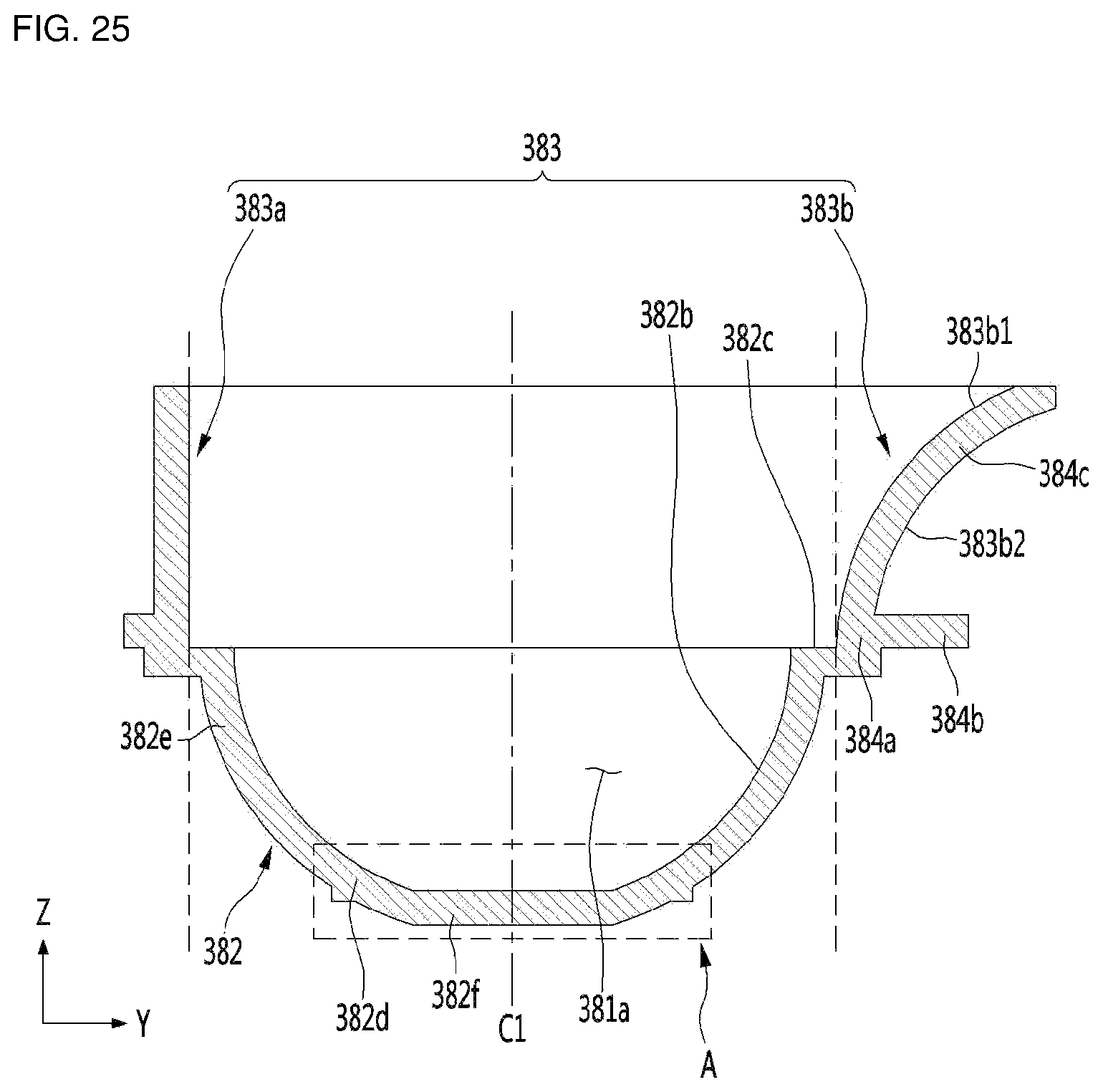 Patent US12326288 Figure 18 – Refrigerator