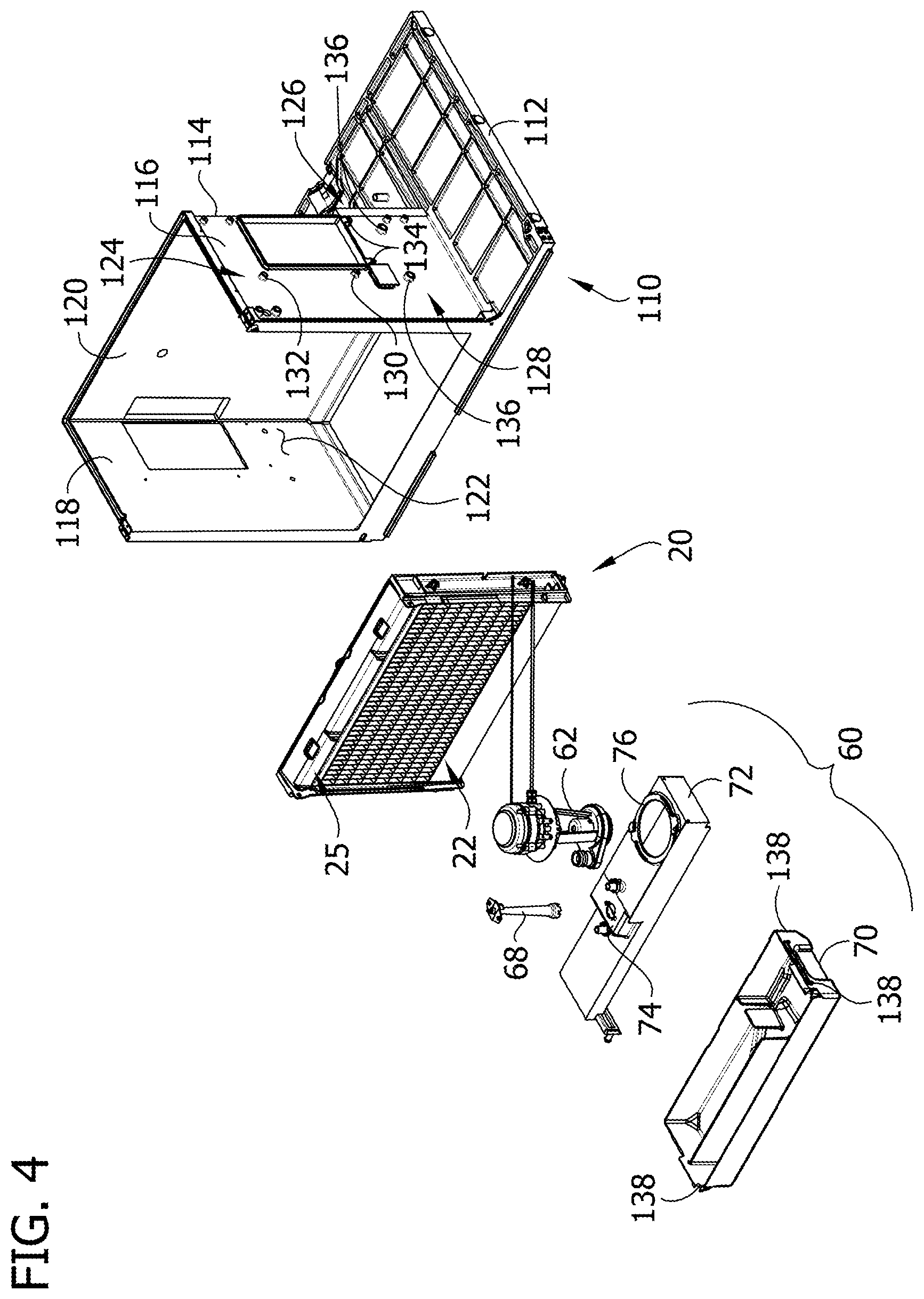 Patent US12326289 Figure 4 – Method of servicing an ice maker sensor
