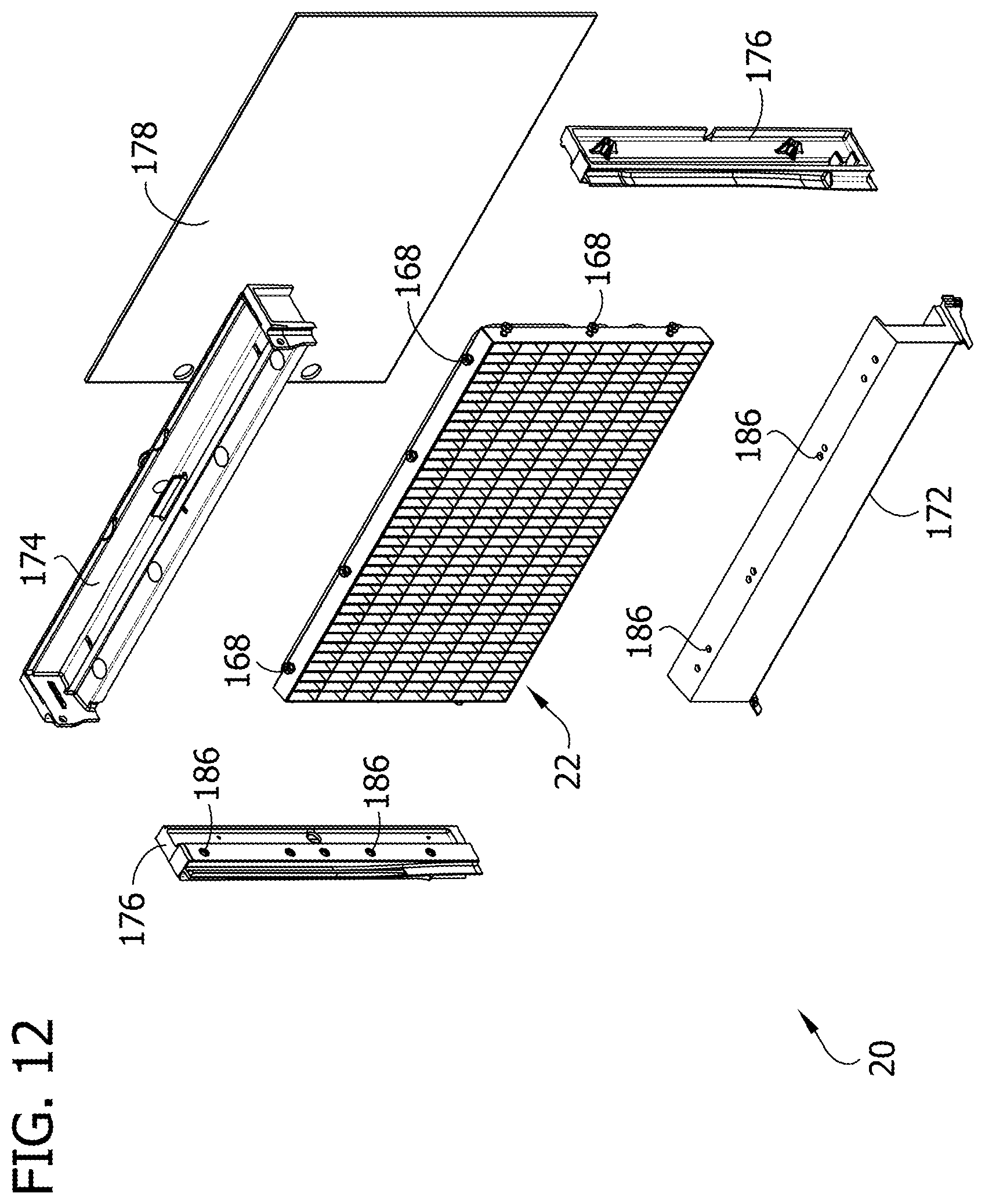 Patent US12326289 Figure 12 – Method of servicing an ice maker sensor