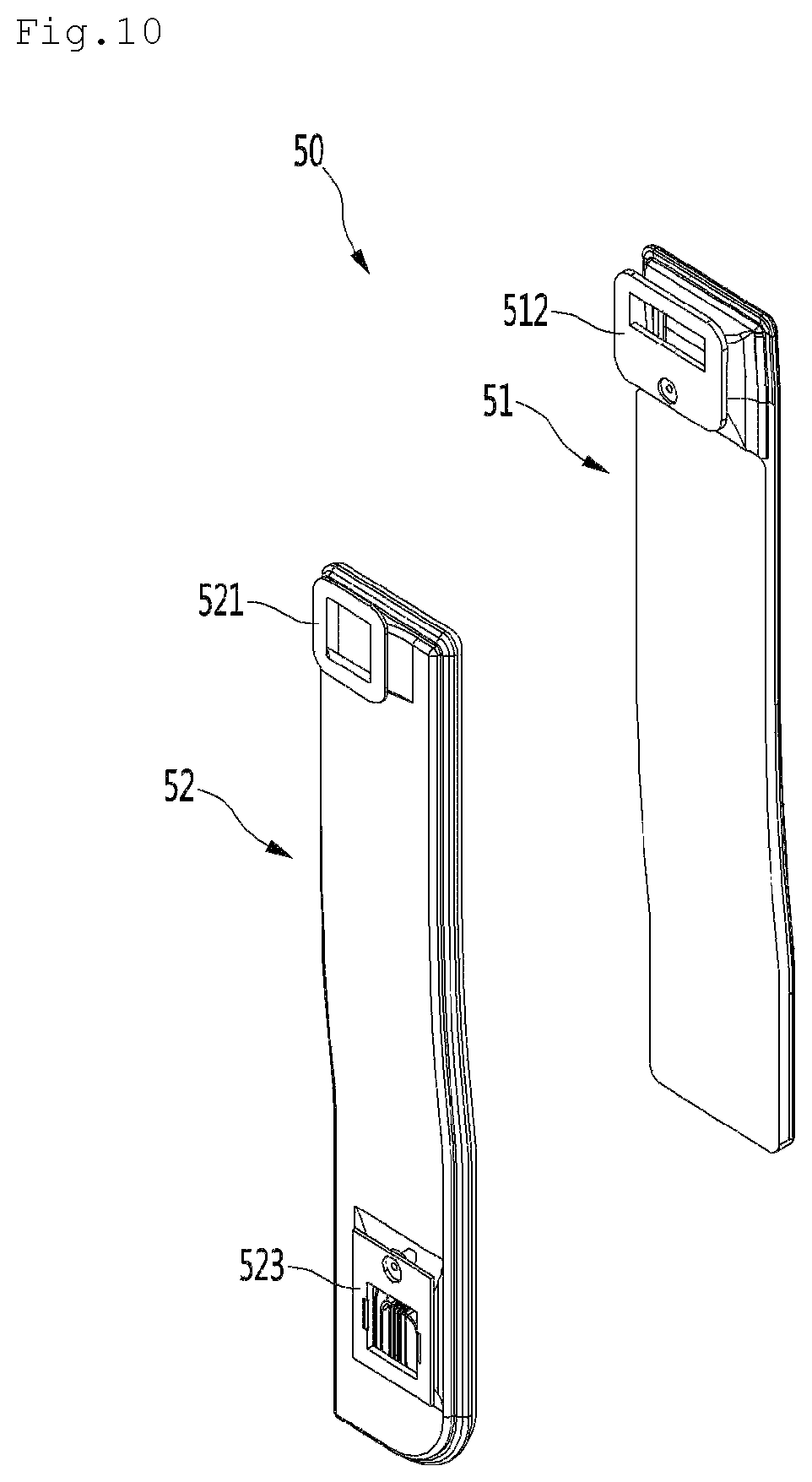 Patent US12326290 Figure 10 – Refrigerator