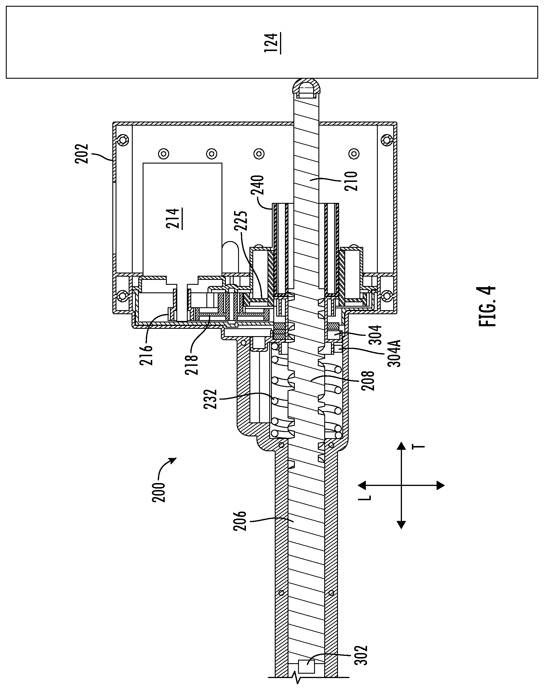 Patent US12326294 Figure 4 – Refrigerator with an assisted door opener