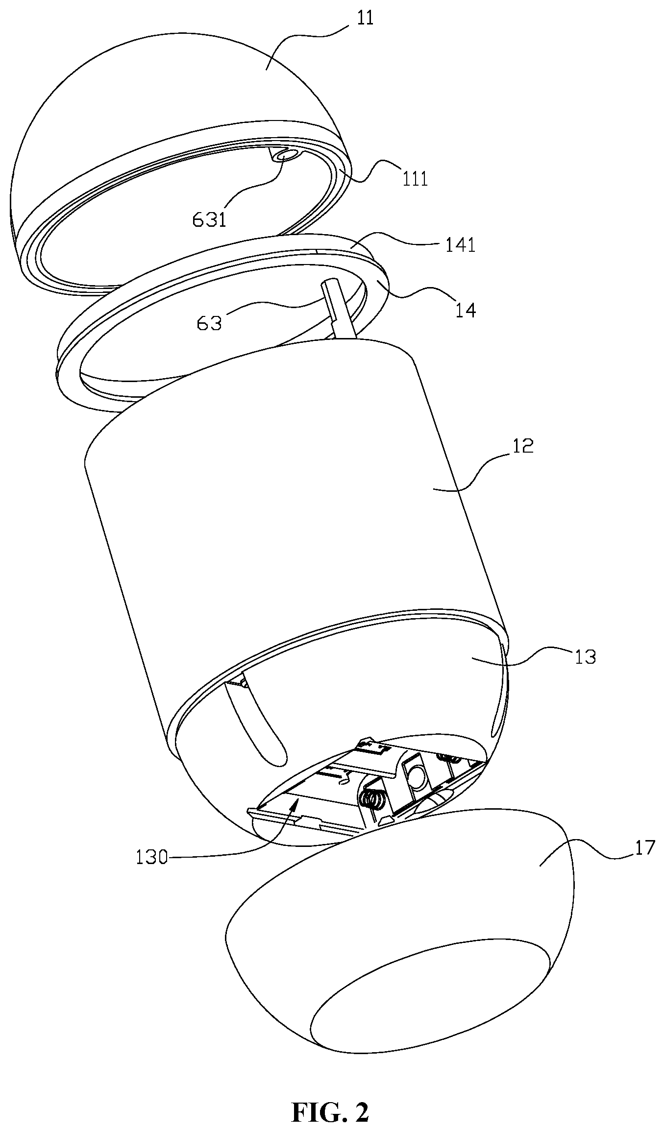 Patent US12326297 Figure 2 – Vacuum drying tank