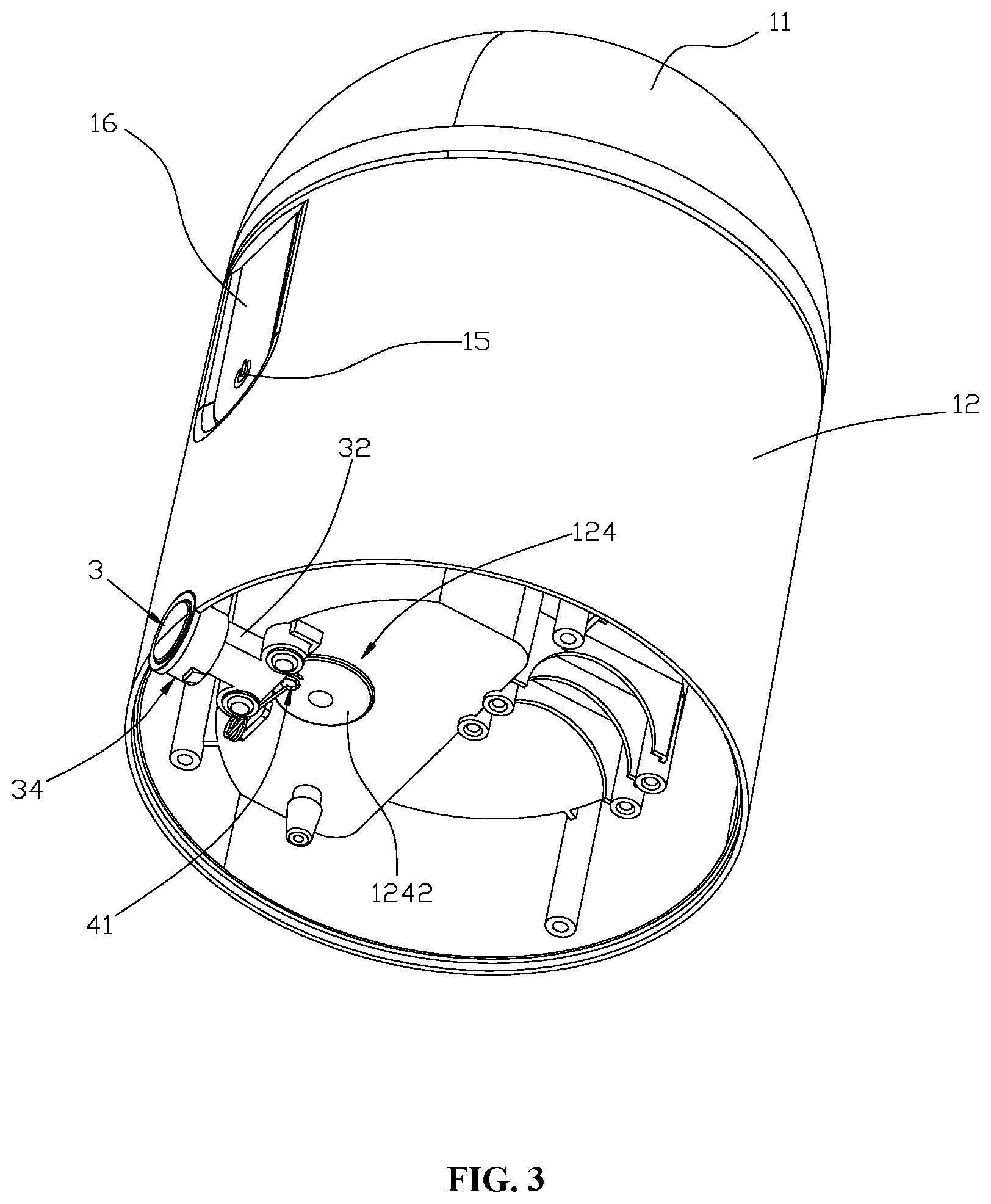 Patent US12326297 Figure 3 – Vacuum drying tank