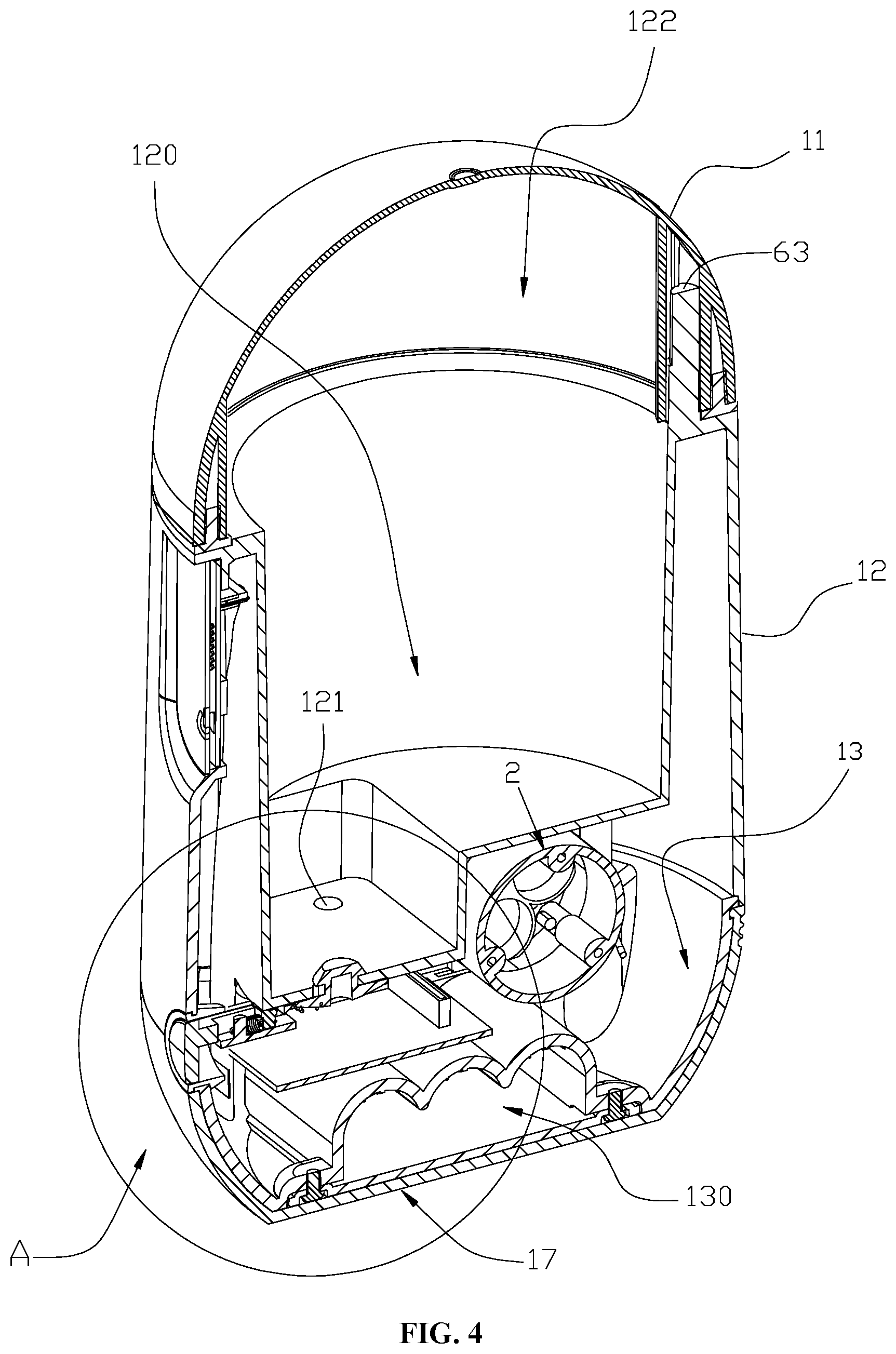 Patent US12326297 Figure 4 – Vacuum drying tank