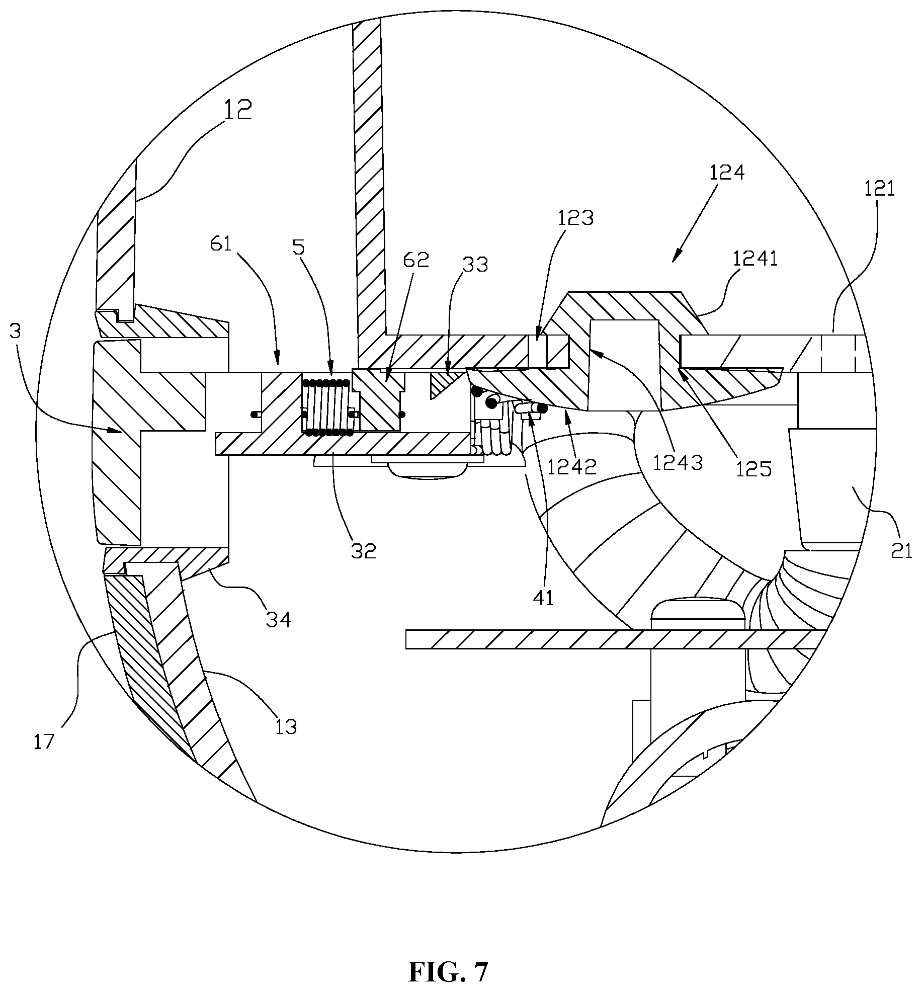 Patent US12326297 Figure 7 – Vacuum drying tank