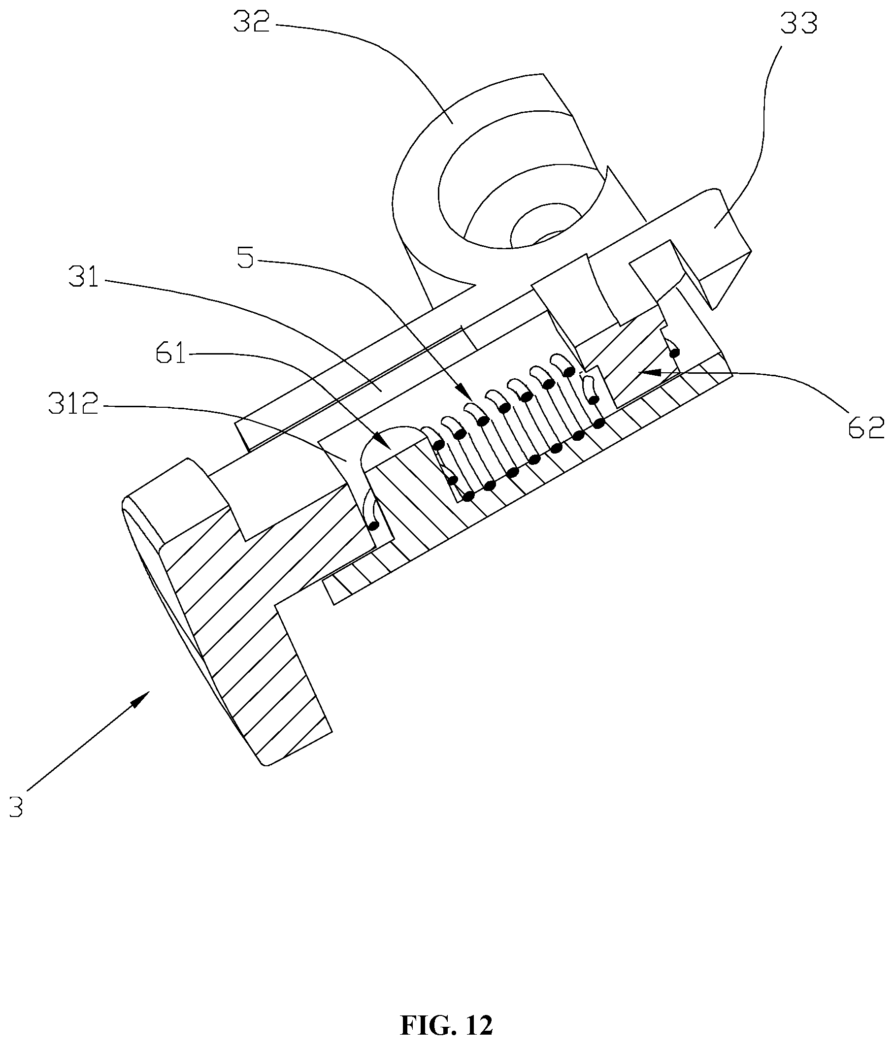 Patent US12326297 Figure 12 – Vacuum drying tank