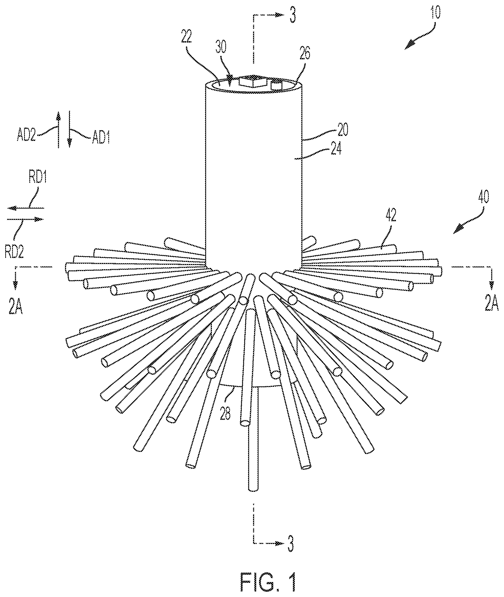 Patent US12326301 Figure 1 – Ground-based thermal storage and heat exchange system