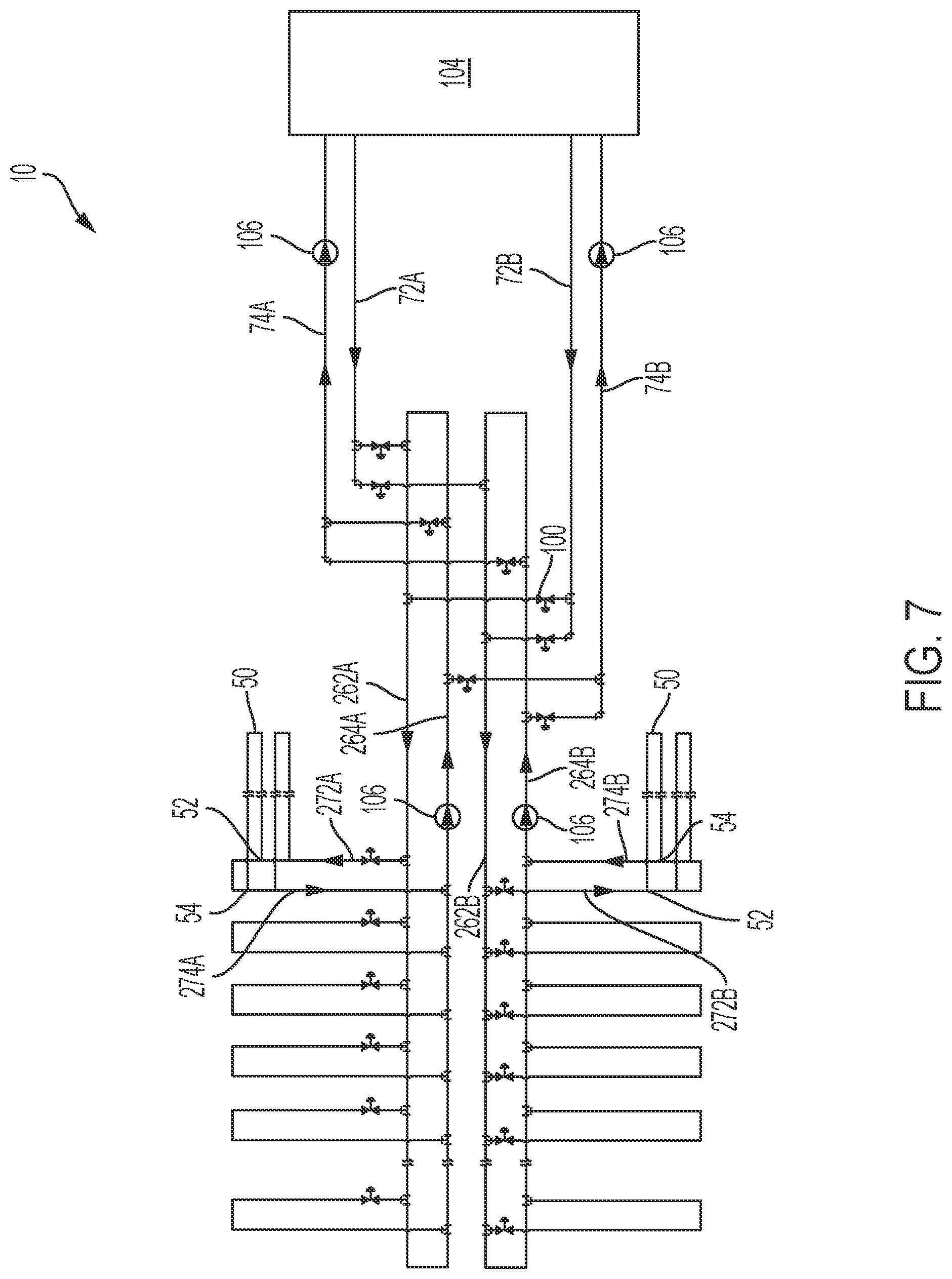 Patent US12326301 Figure 7 – Ground-based thermal storage and heat exchange system