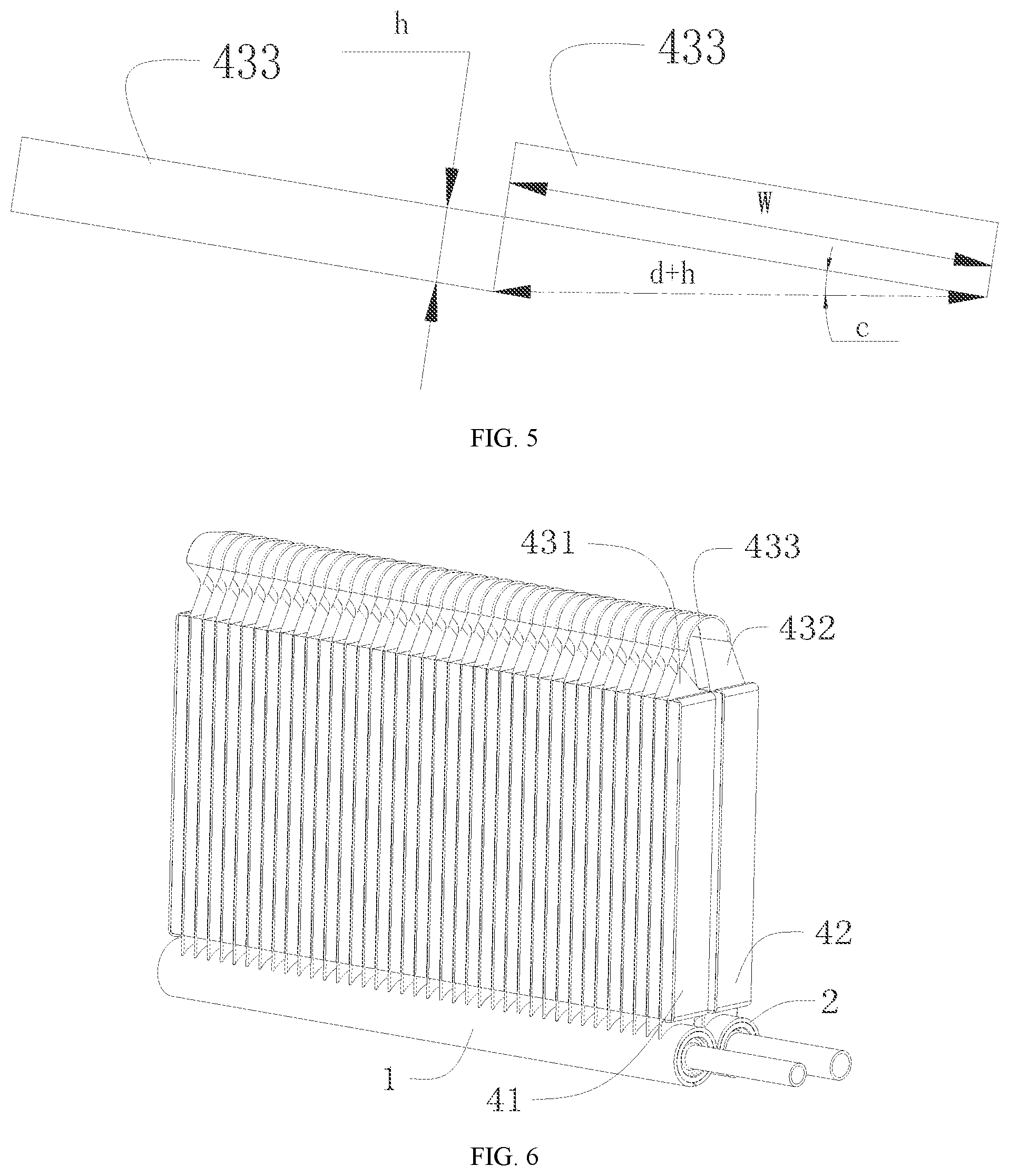 Patent US12326302 Figure 3 – Heat exchanger and air conditioner
