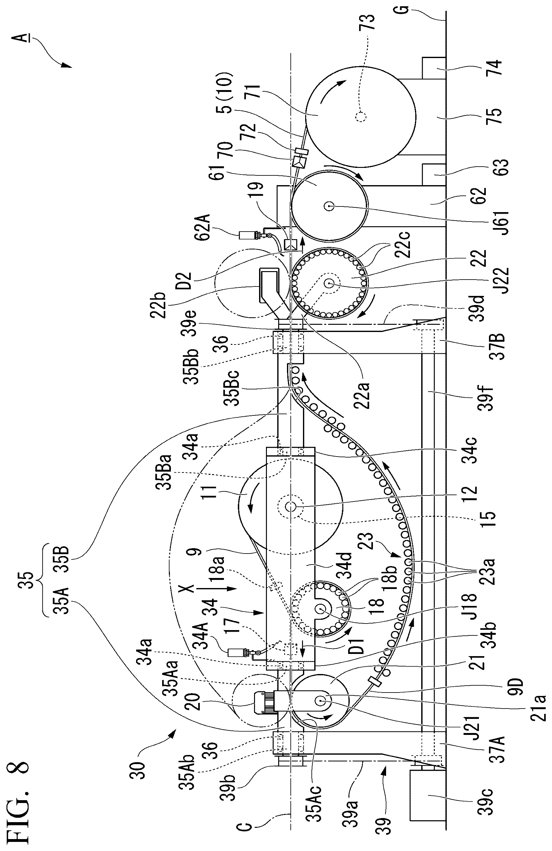 Patent US12326304 Figure 5 – Inner spiral grooved tube with excellent heat transfer property and heat exchanger