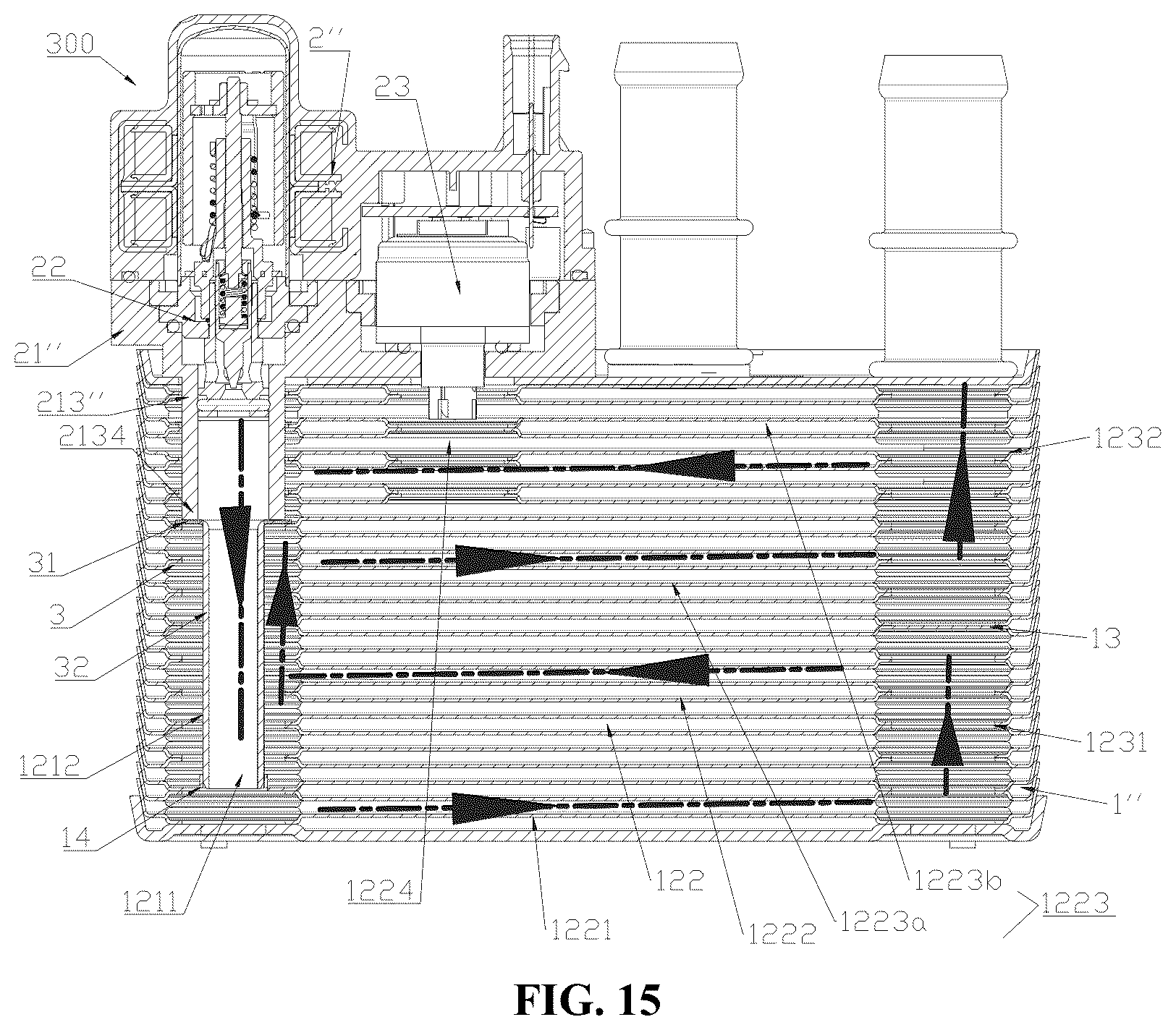 Patent US12326305 Figure 13 – Heat exchanging assembly