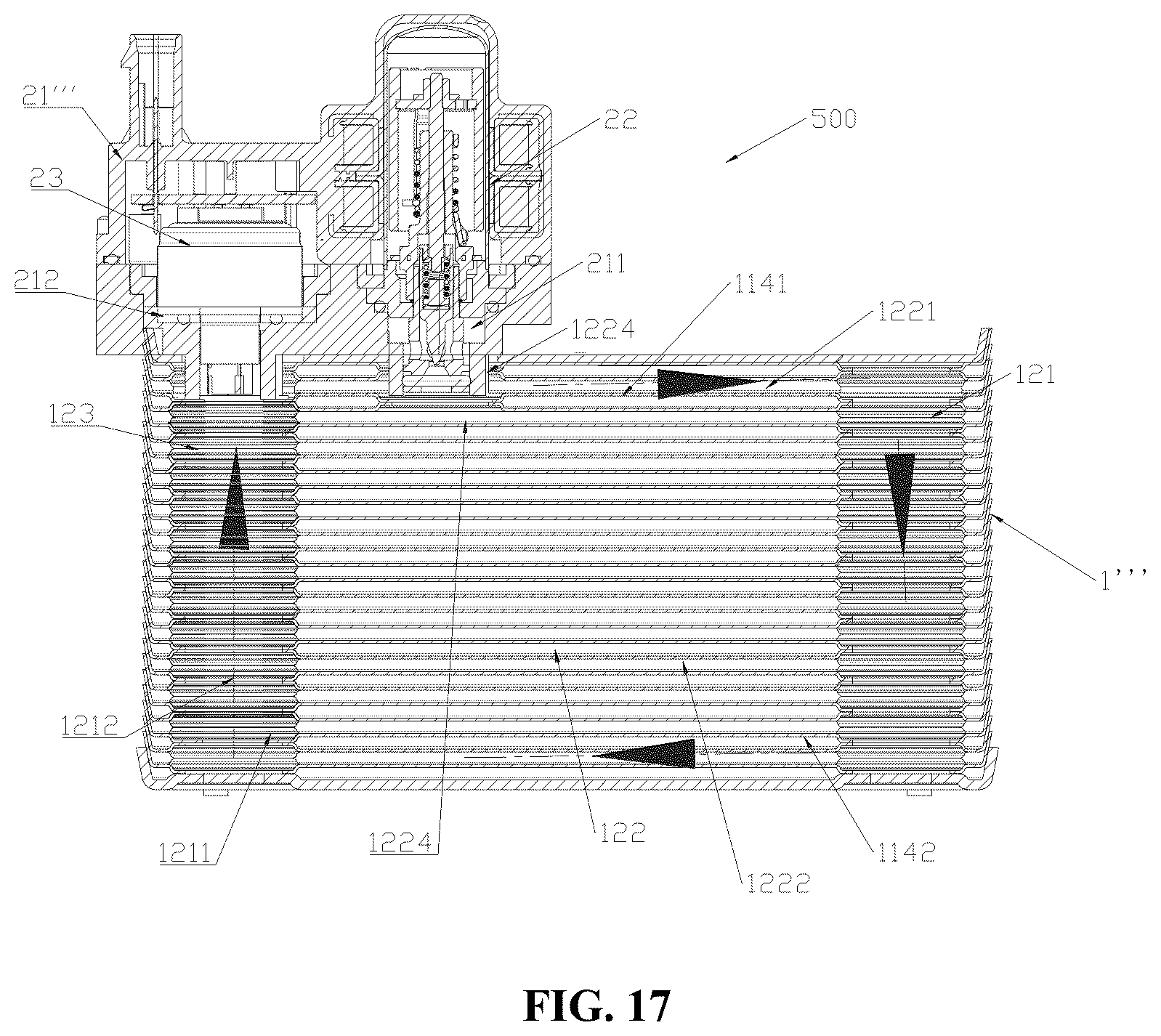 Patent US12326305 Figure 15 – Heat exchanging assembly