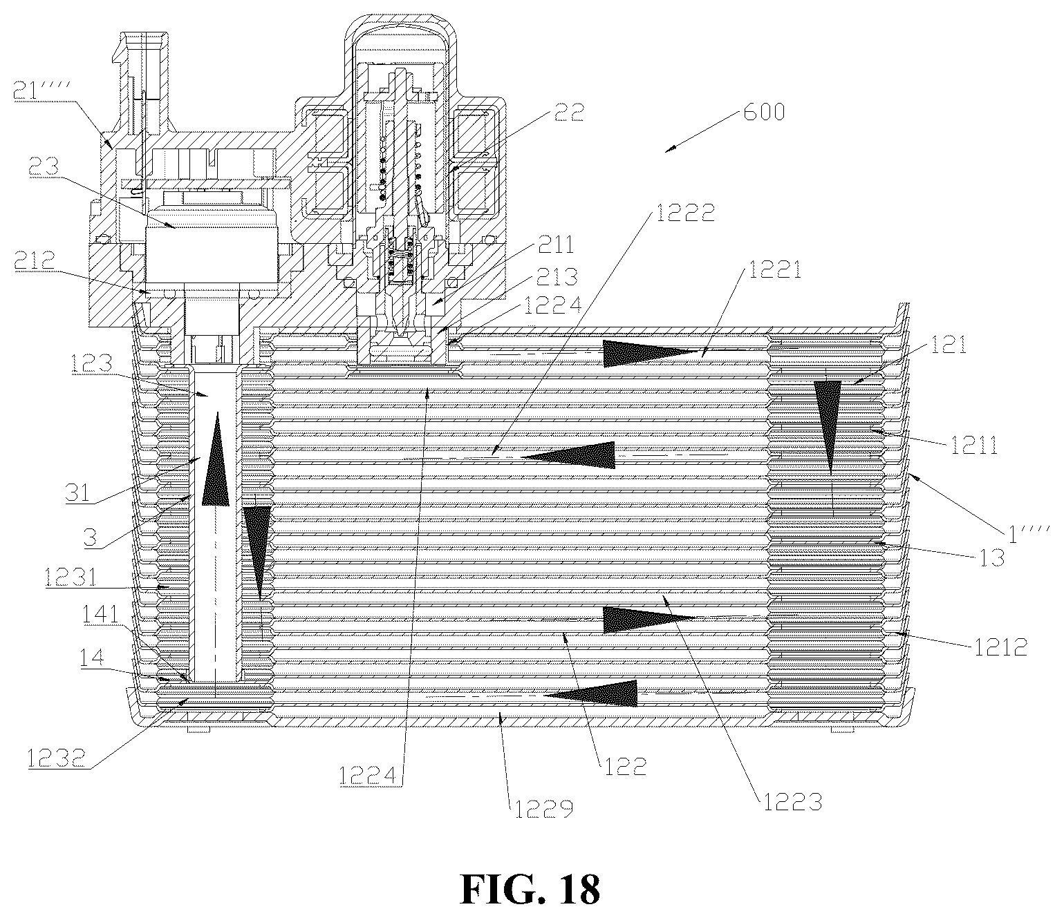 Patent US12326305 Figure 16 – Heat exchanging assembly
