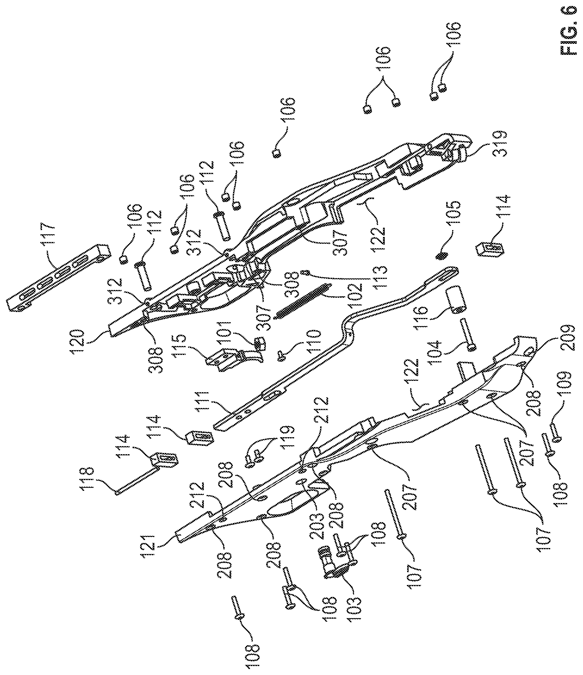 Patent US12326309 Figure 6 – Trigger relocation assembly for modern sporting firearm