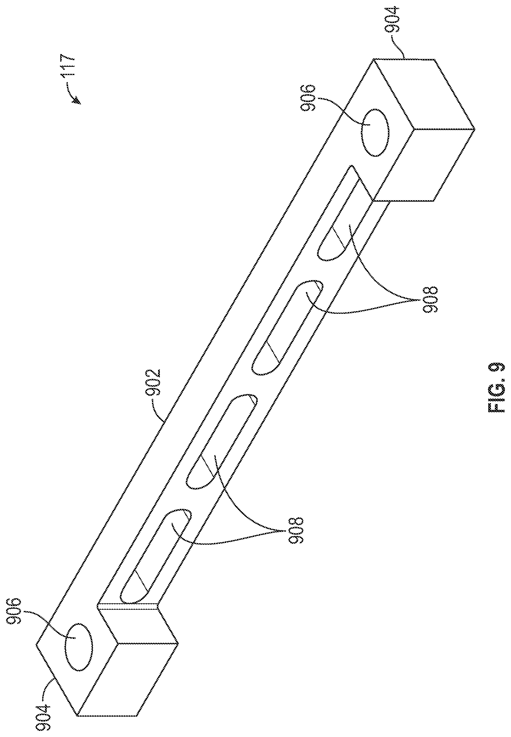 Patent US12326309 Figure 8 – Trigger relocation assembly for modern sporting firearm
