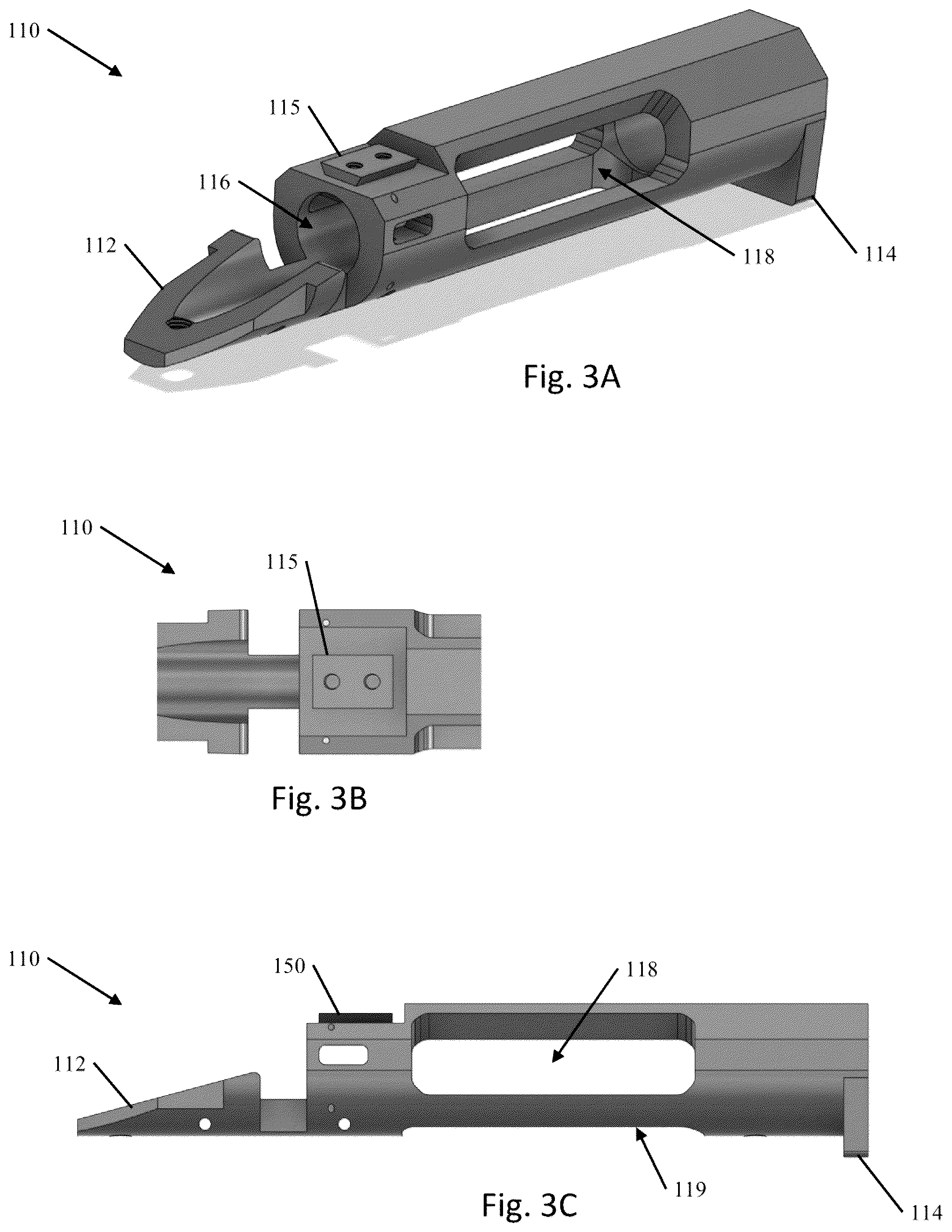 Patent US12326311 Figure 3 – Modular bolt action