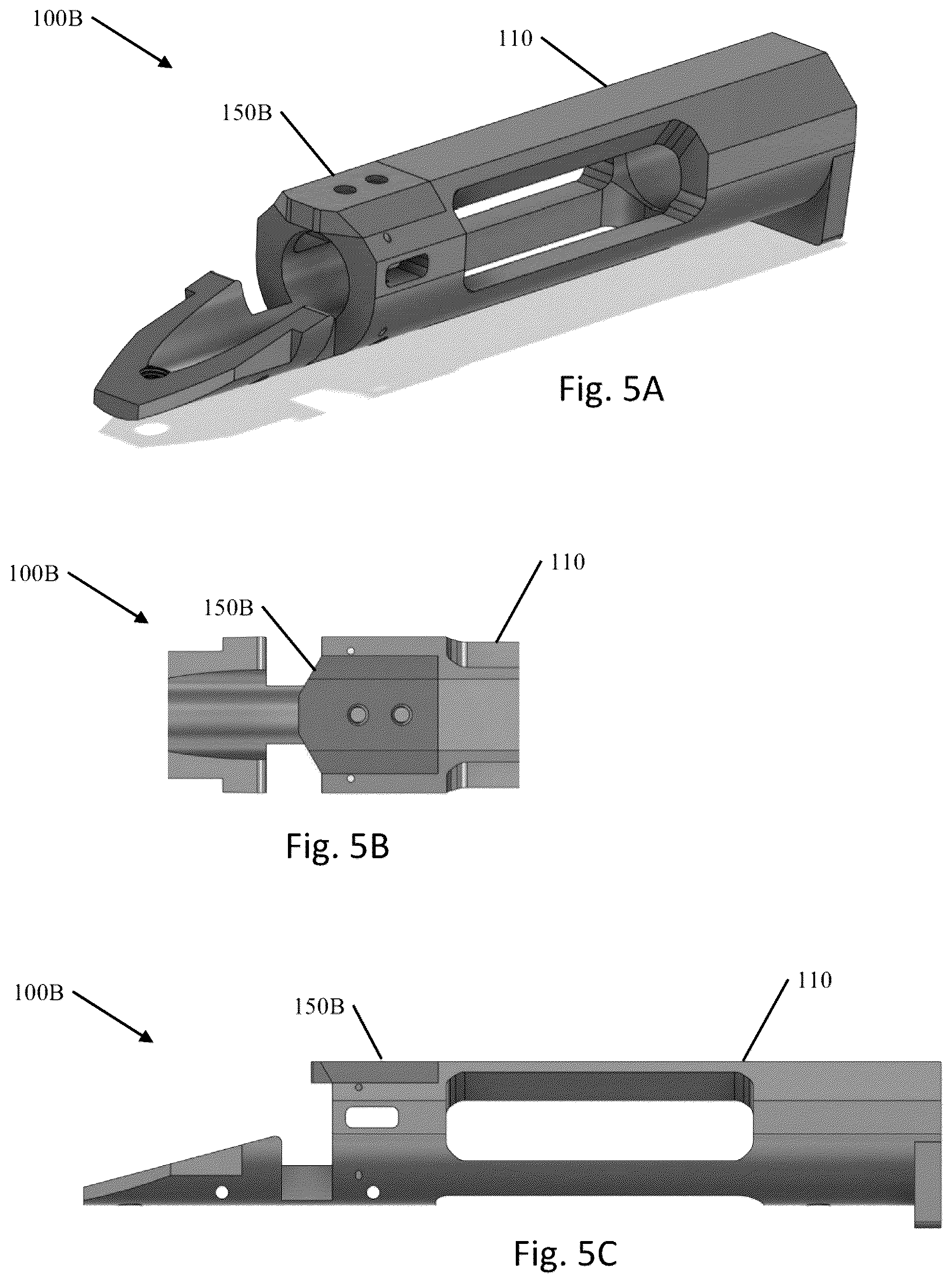Patent US12326311 Figure 5 – Modular bolt action