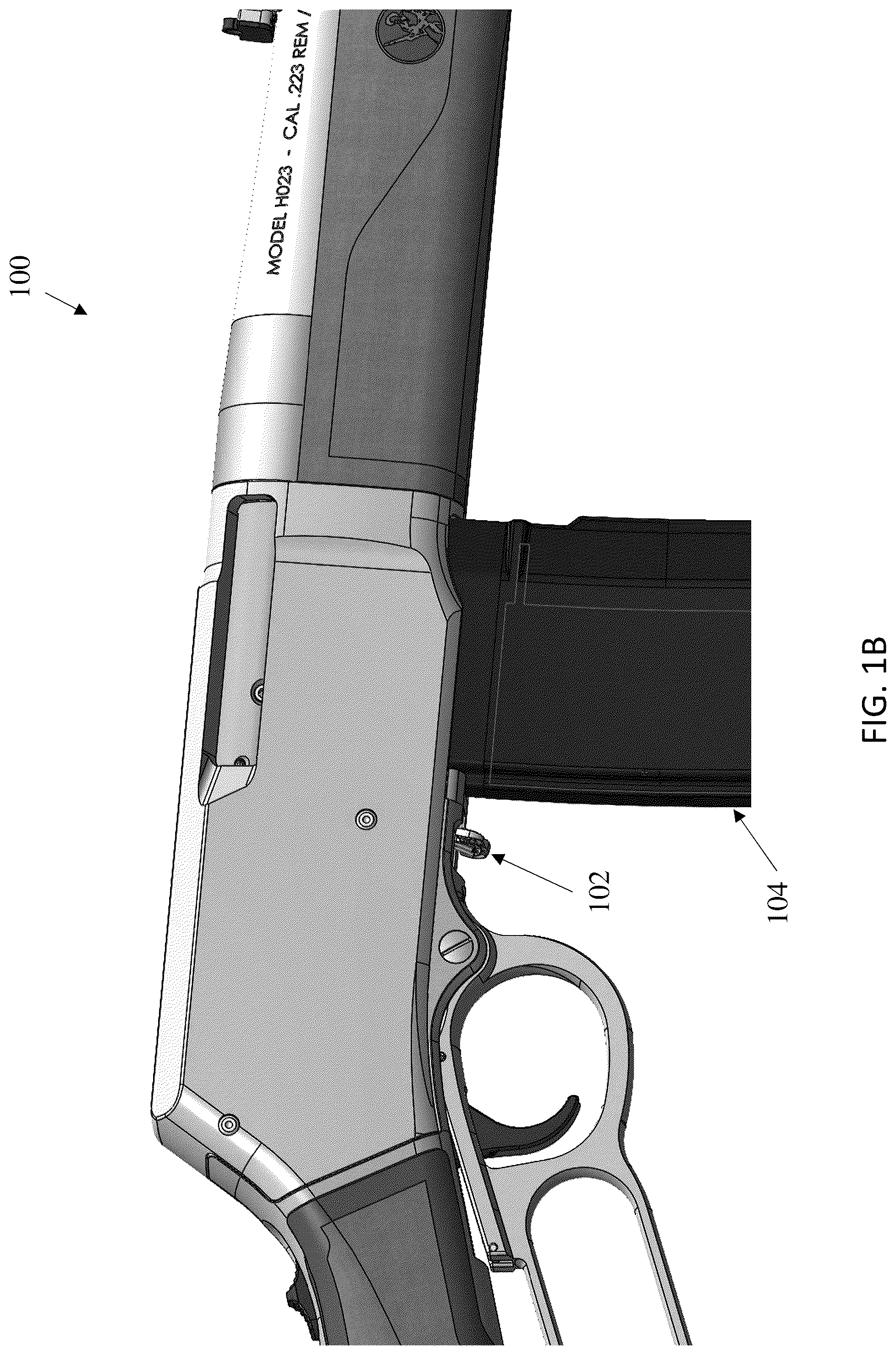 Patent US12326313 Figure 2 – Firearm magazine engagement mechanisms and related techniques