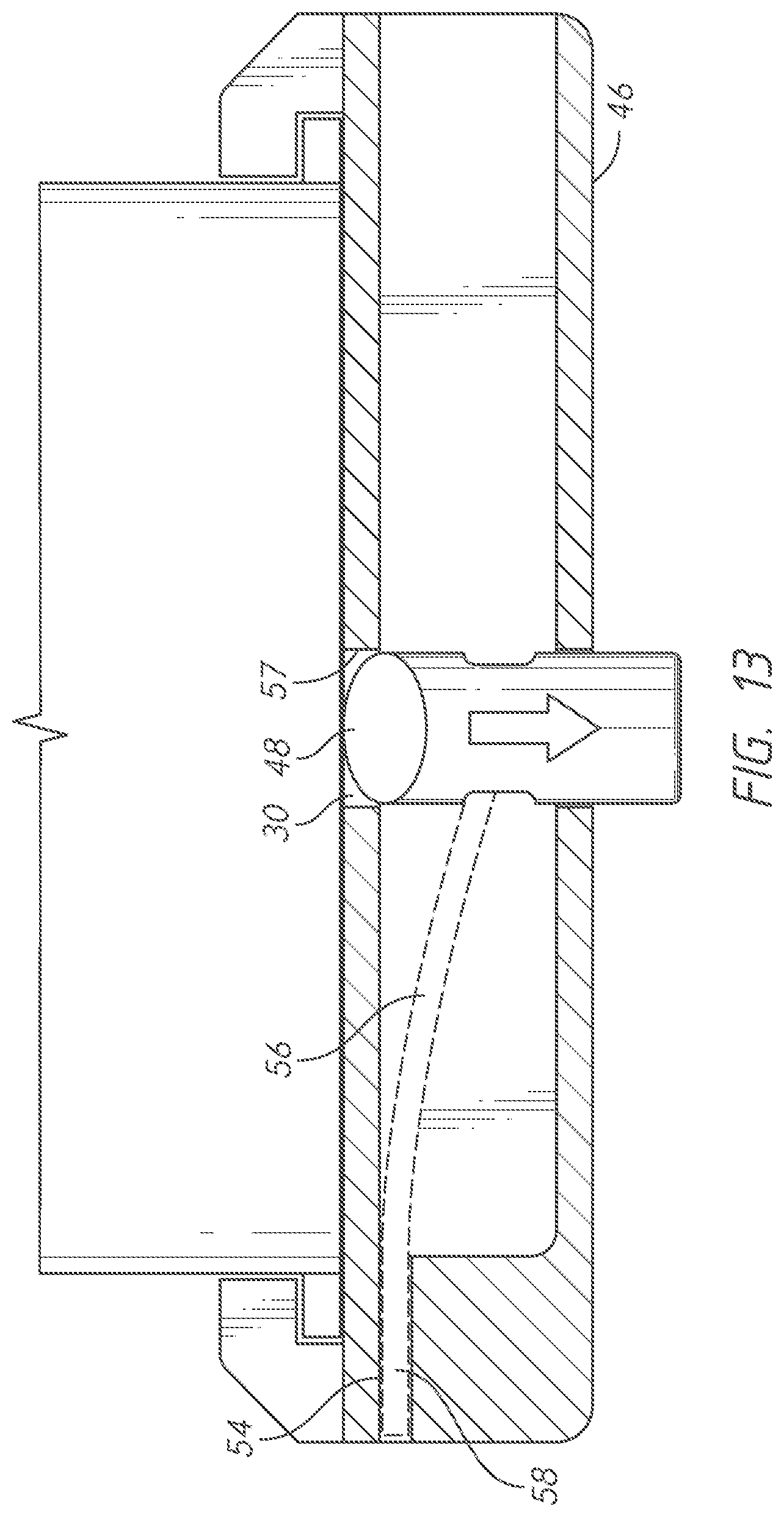 Patent US12326314 Figure 11 – Gun magazine base pad with cantilever spring latch mechanism