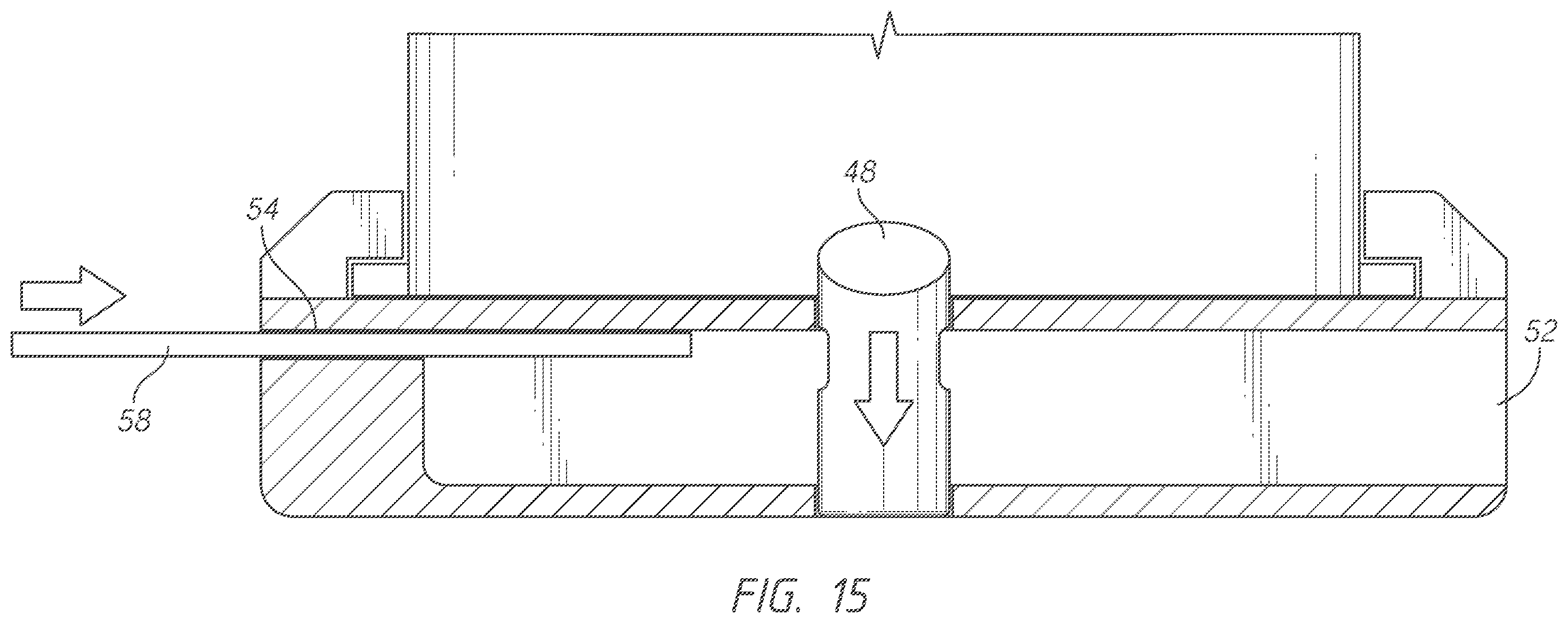 Patent US12326314 Figure 13 – Gun magazine base pad with cantilever spring latch mechanism