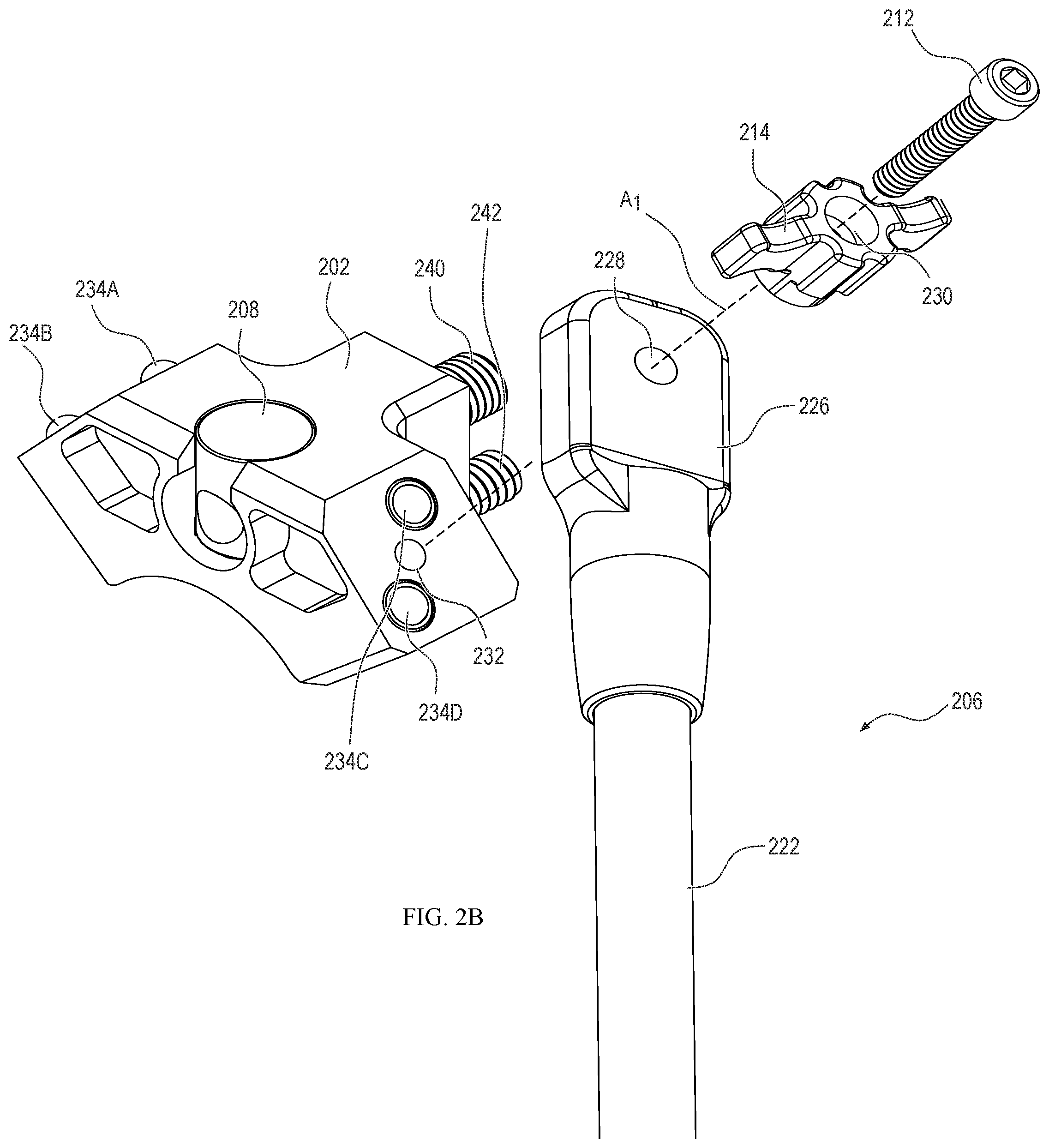 Patent US12326316 Figure 8 – Accessory support for an archery bow and related apparatuses