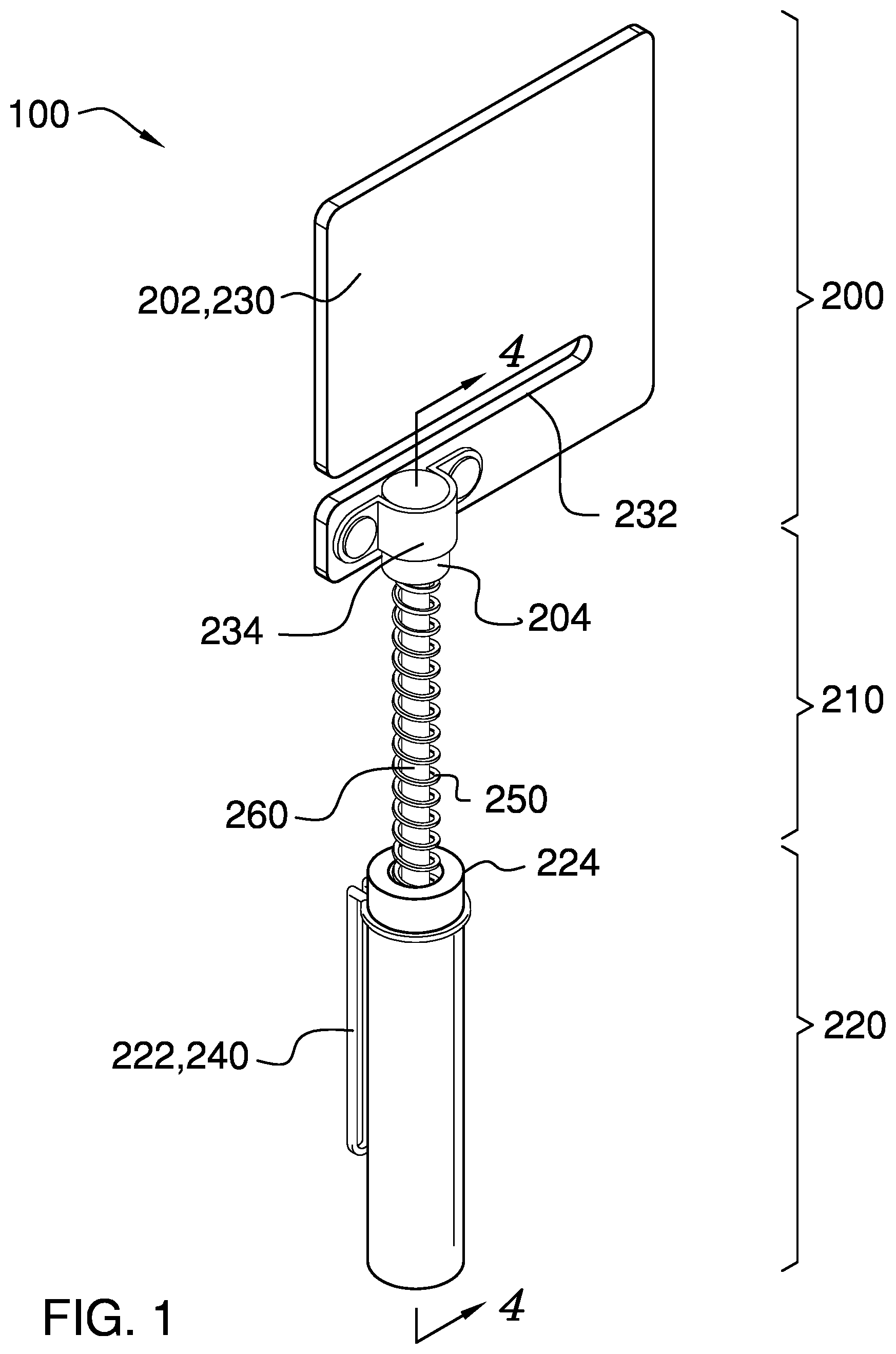 Patent US12326322 — Load transfer system for tactical plate carriers — Figure 1