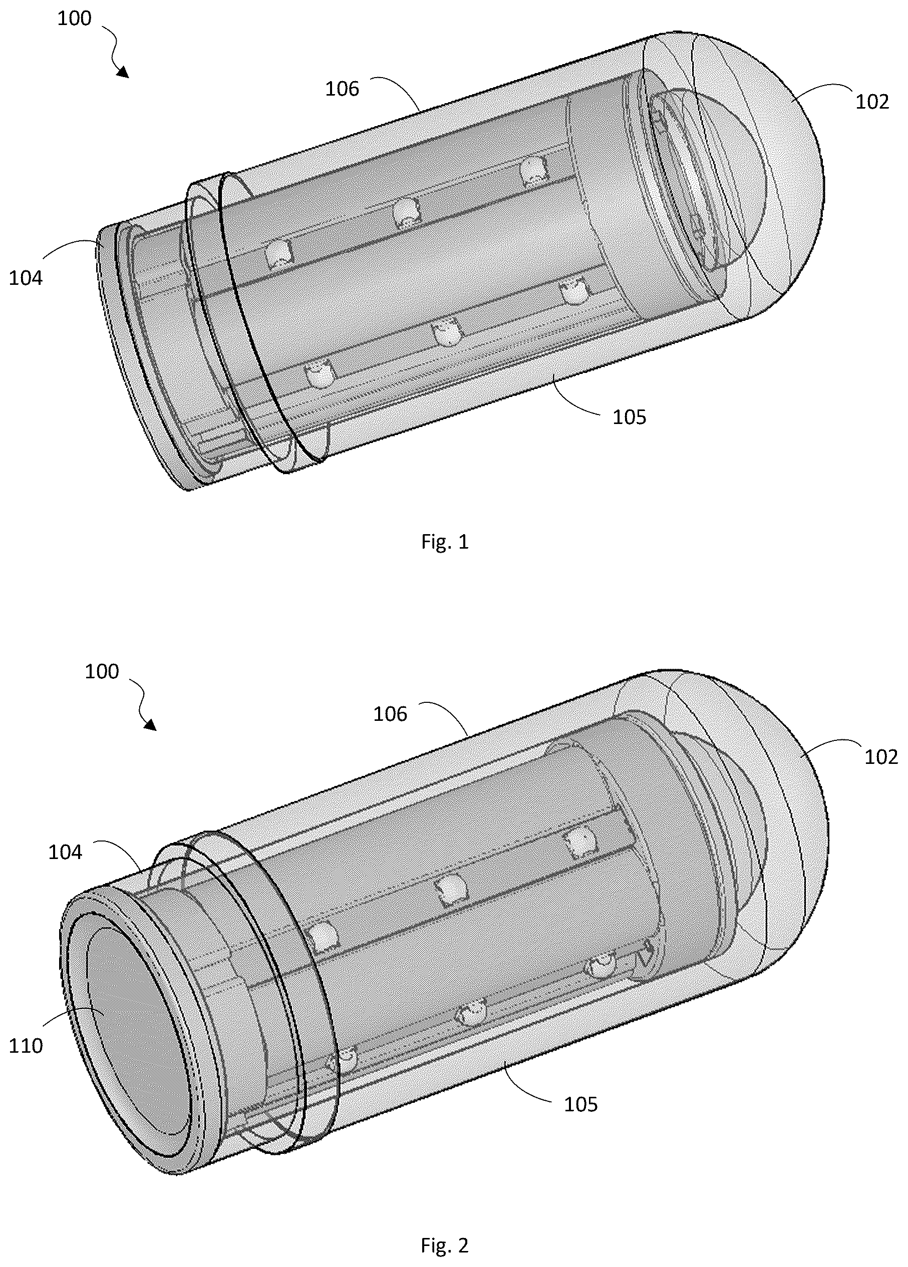 Patent US12326324 — Illuminating projectile — Figure 1