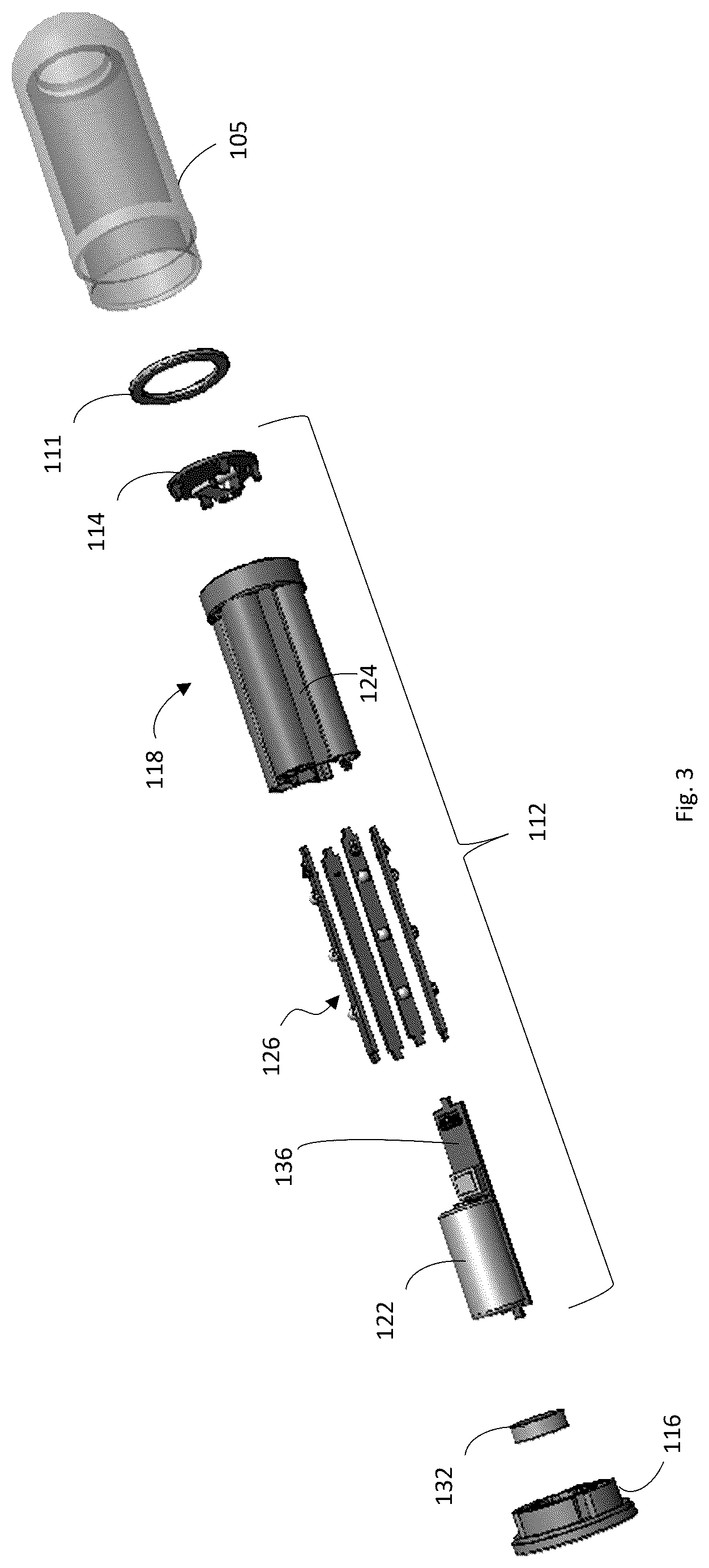 Patent US12326324 Figure 2 – Illuminating projectile