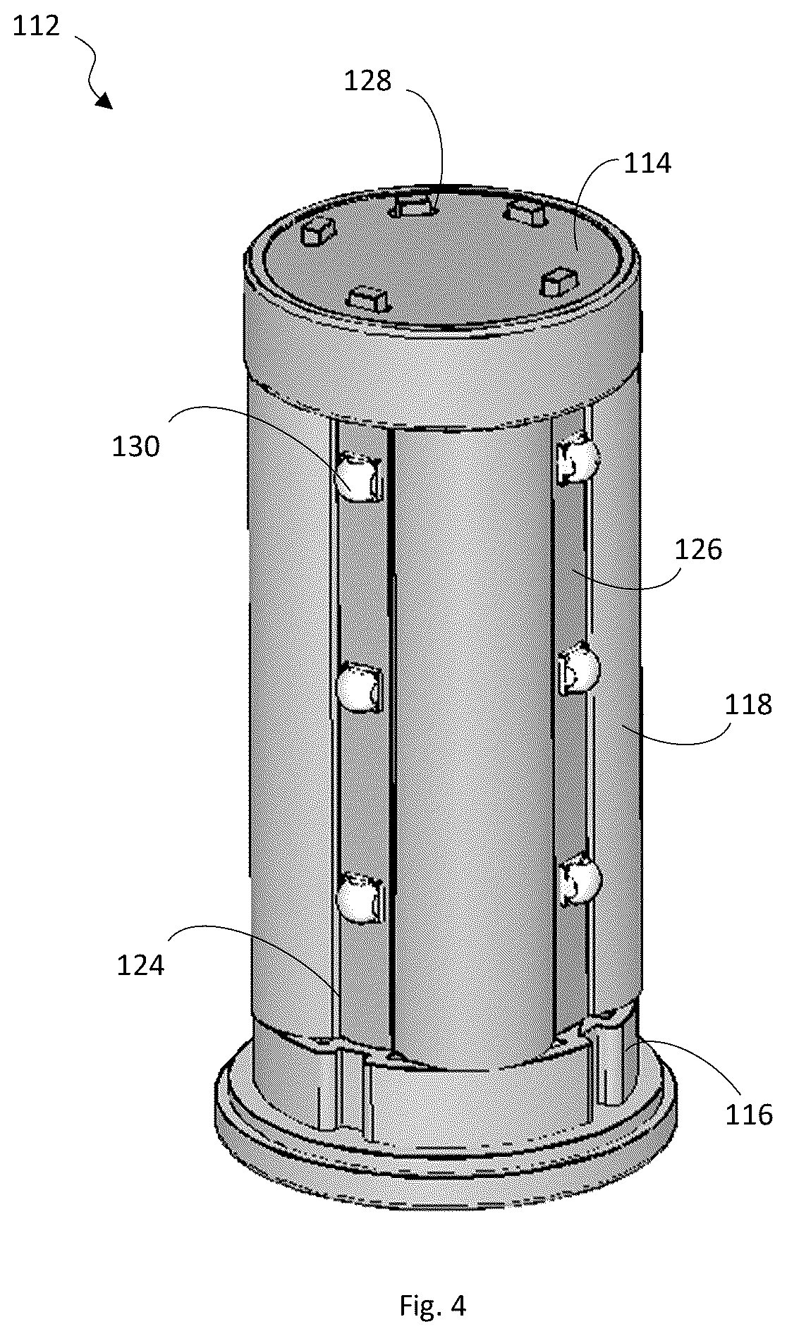 Patent US12326324 Figure 3 – Illuminating projectile