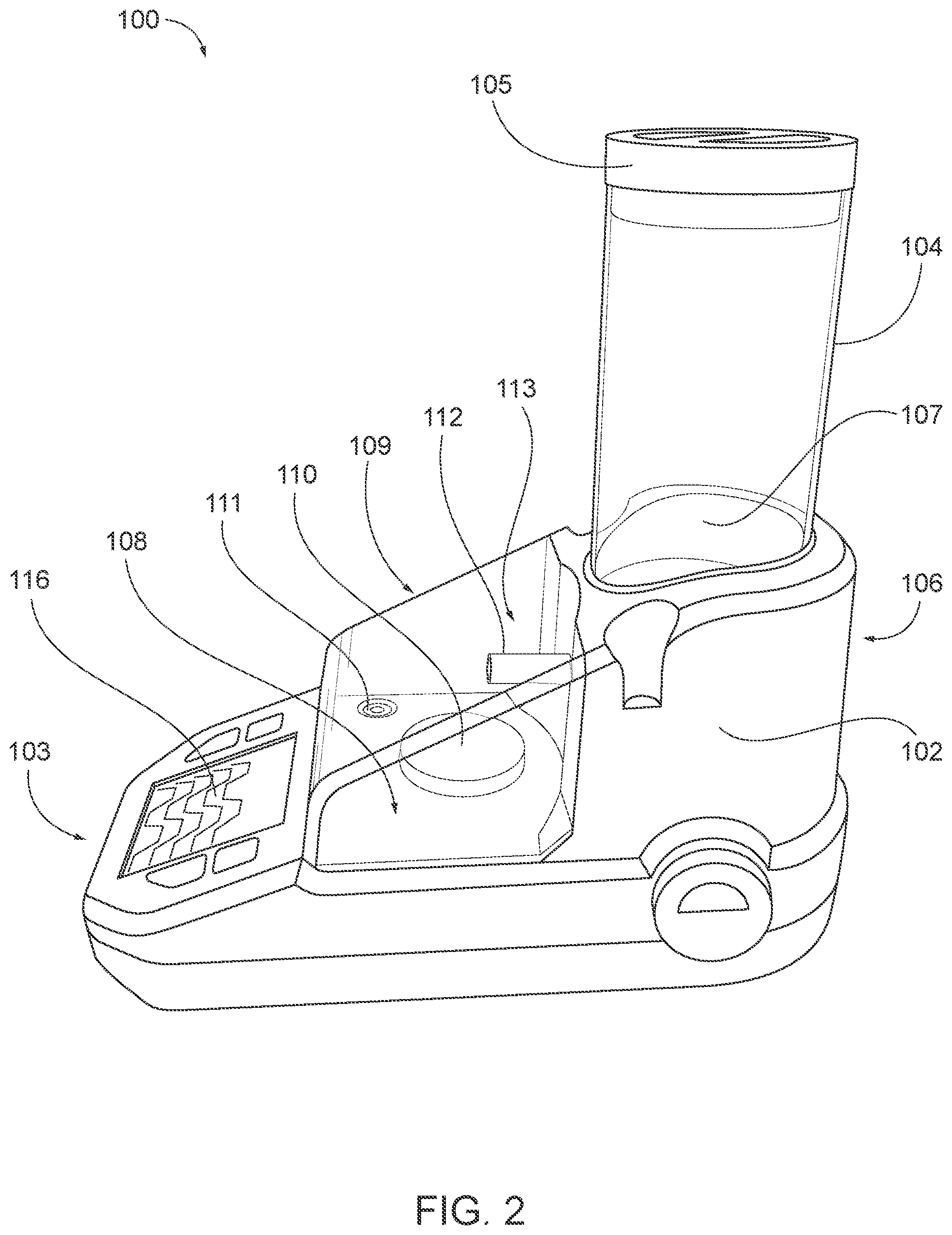 Patent US12326325 Figure 2 – System and method for dispensing powder for ammunition