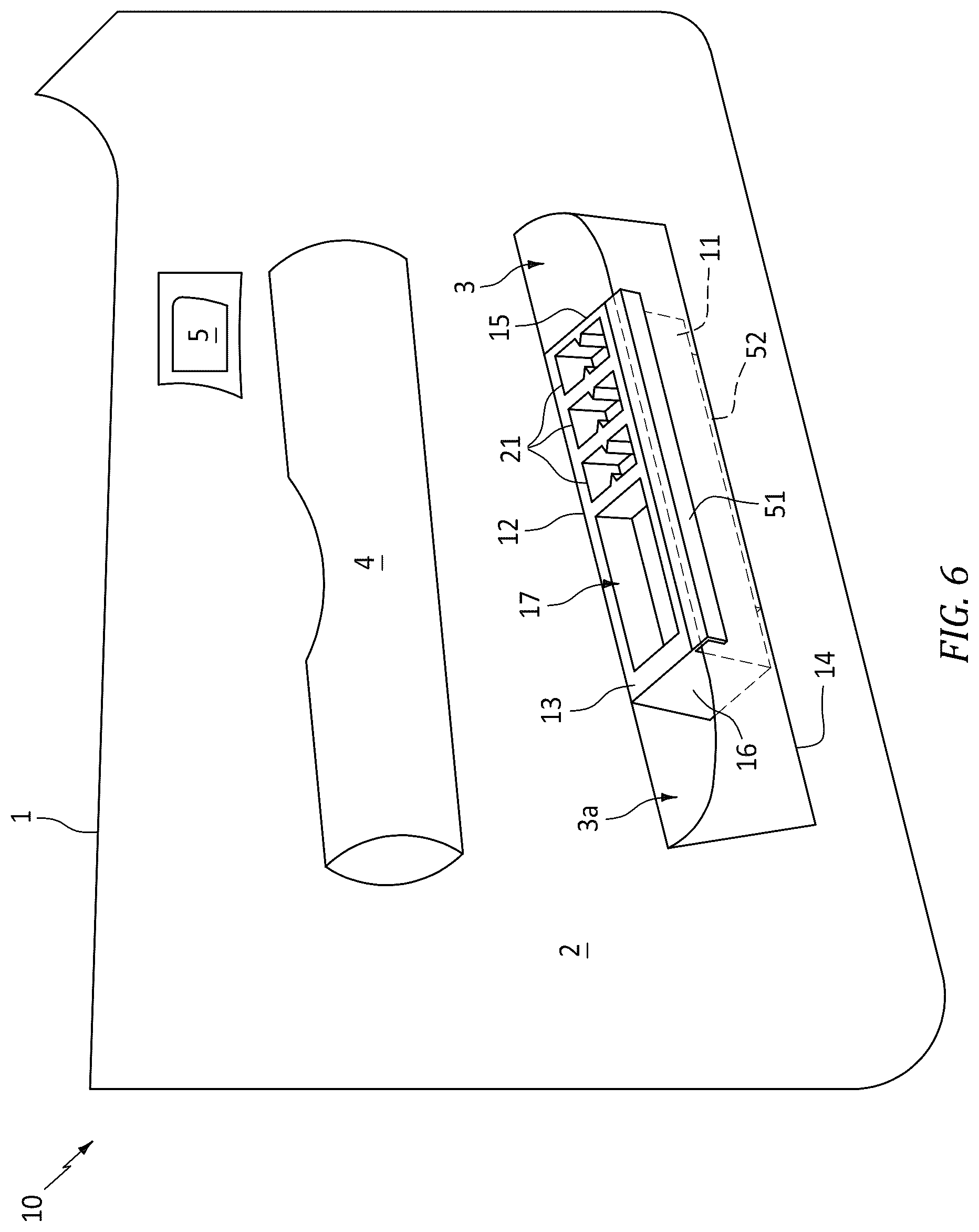 Patent US12326326 Figure 5 – Vehicular firearm magazine holding device