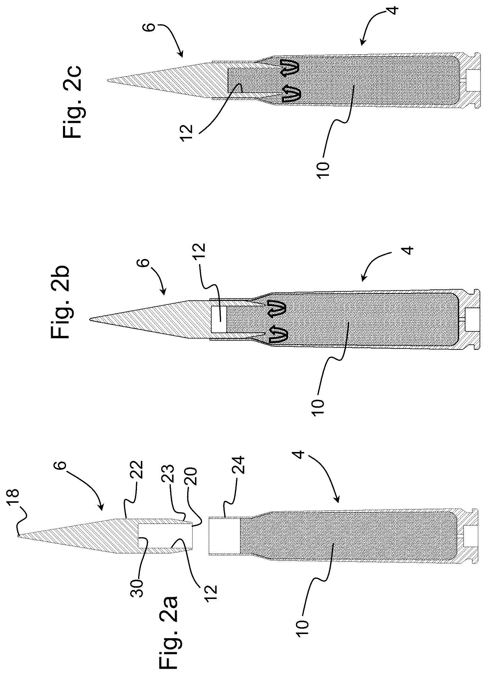 Patent US12326327 Figure 2 – Ammunition cartridge