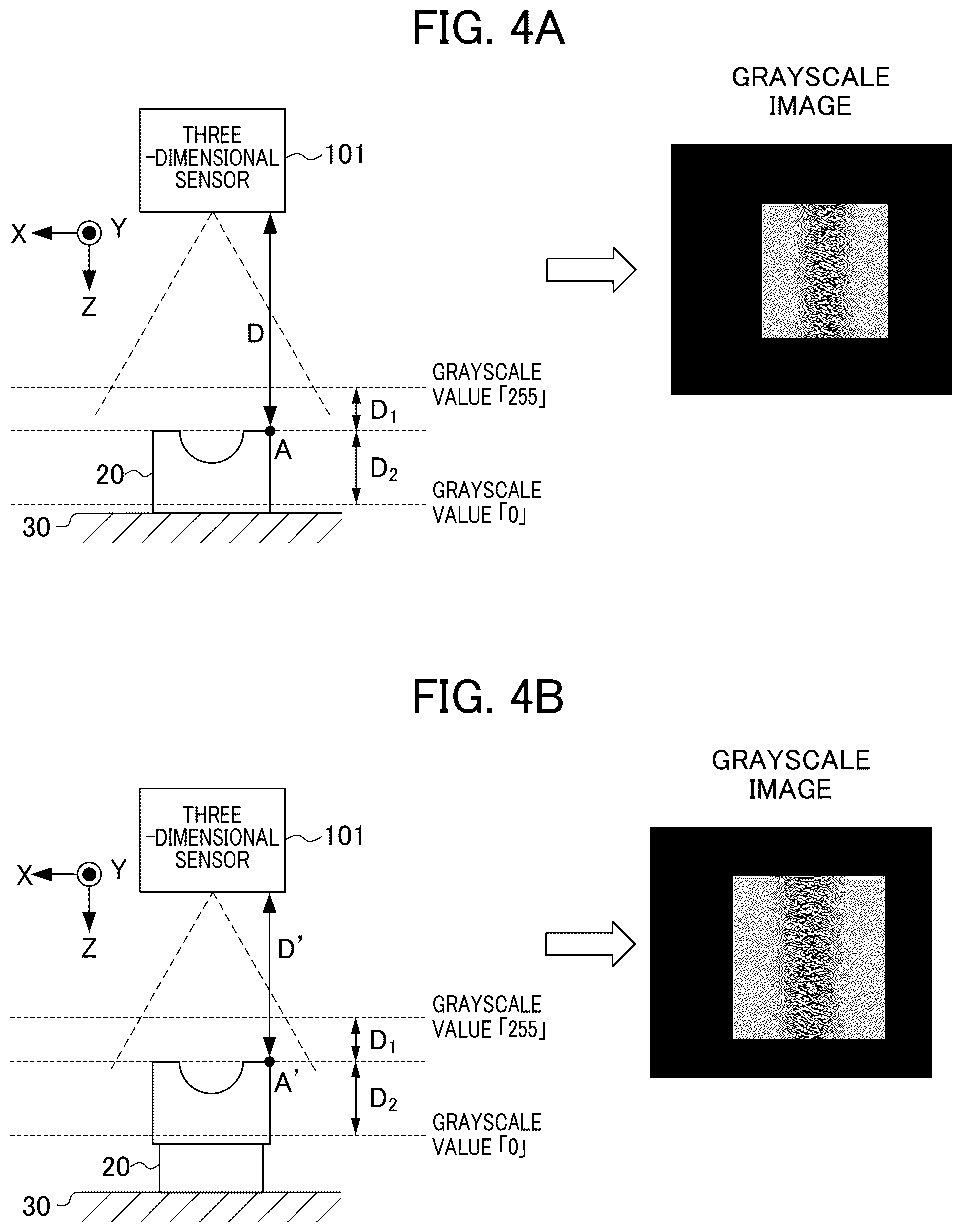 Patent US12326329 Figure 4 – Three-dimensional measuring device, and three- dimensional measuringmethod