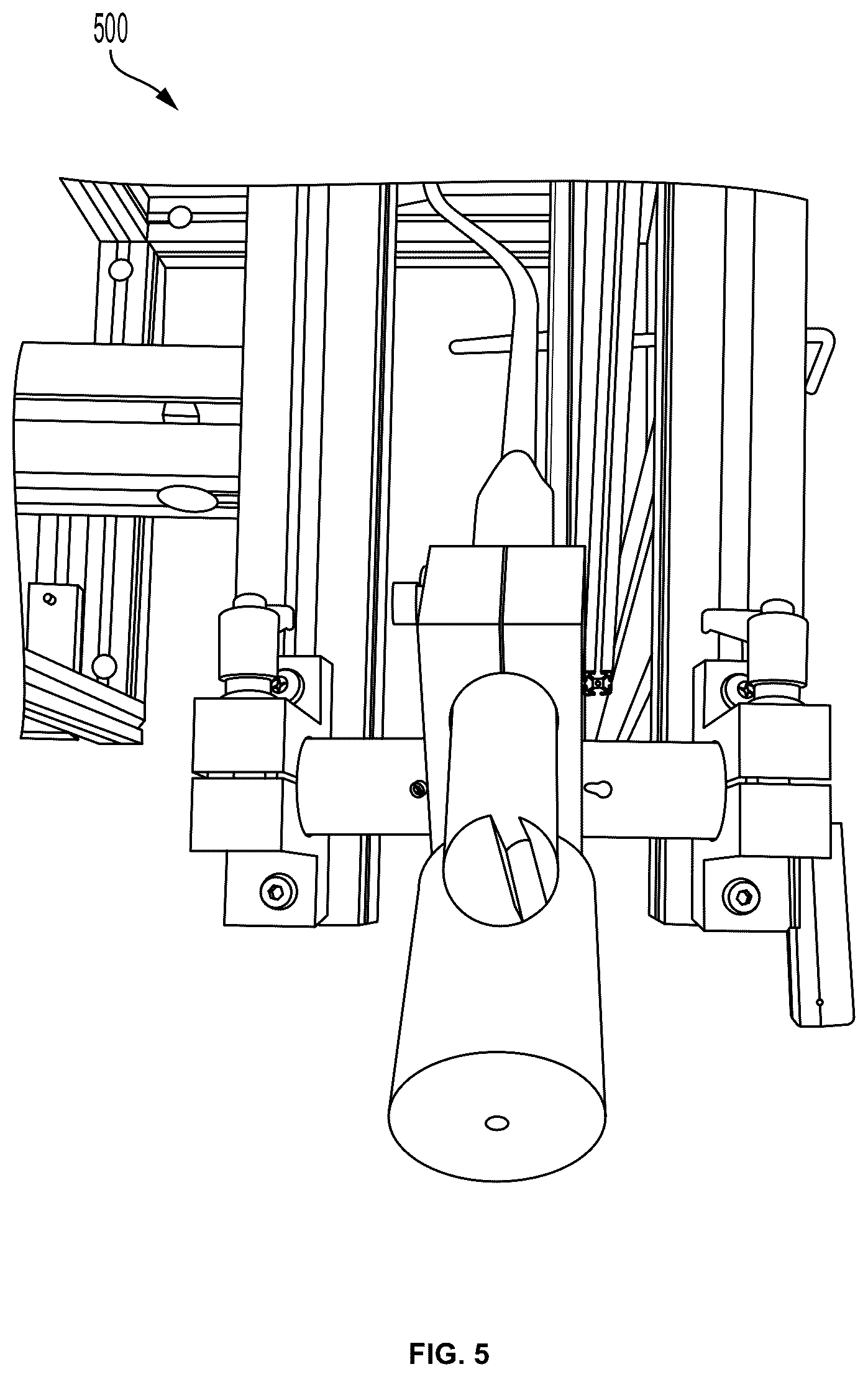 Patent US12326333 Figure 5 – System and method for testing a surface