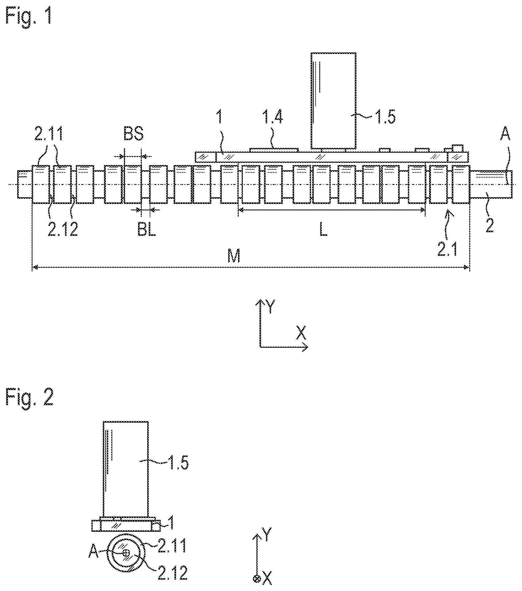 Patent US12326334 Figure 1 – Inductive position-measuring device